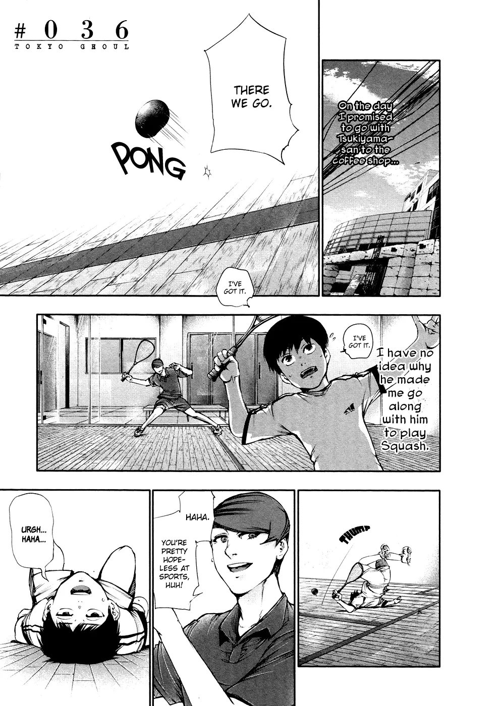 Tokyo Ghoul, chapter 36, page 1