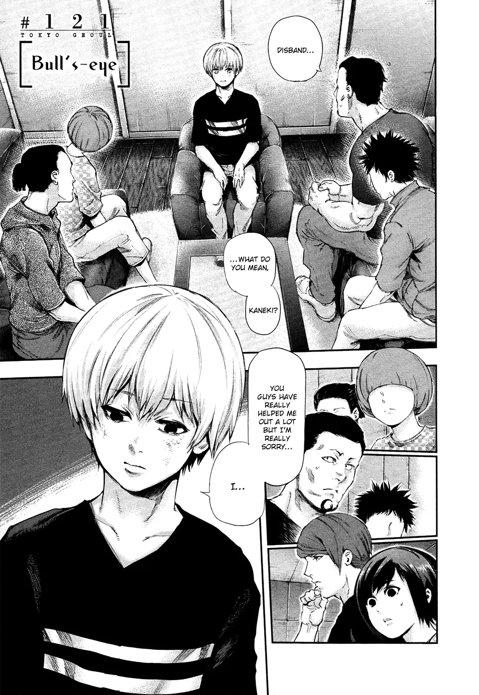 Tokyo Ghoul, chapter 121, page 1