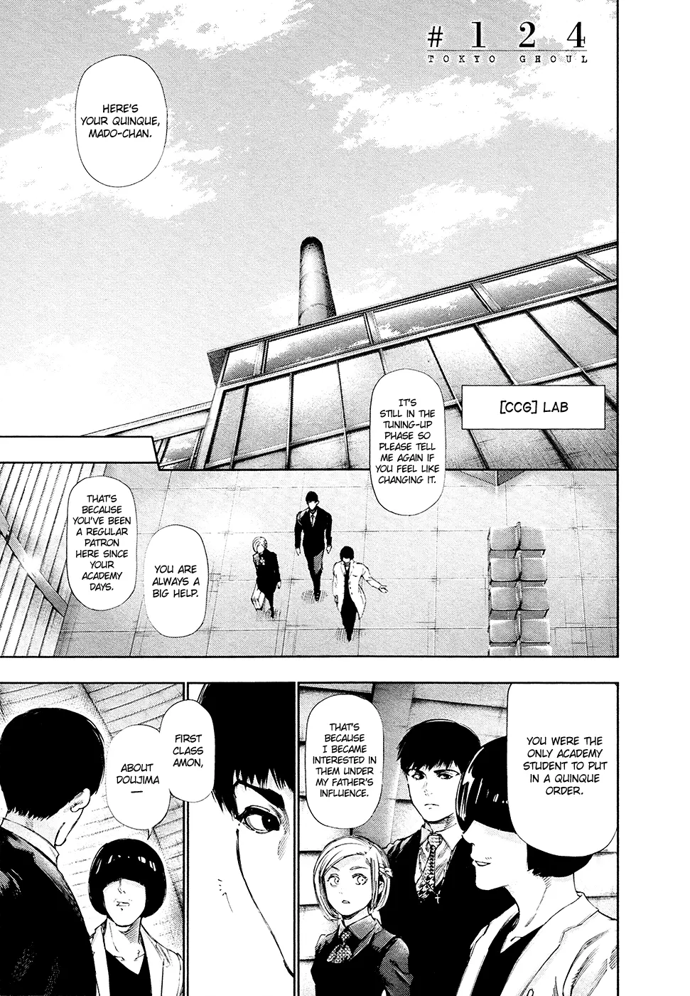 Tokyo Ghoul, chapter 124, page 1