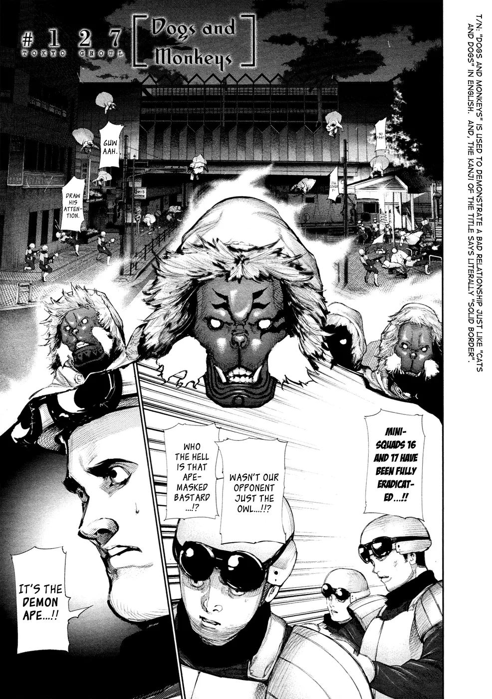 Tokyo Ghoul, chapter 127, page 1
