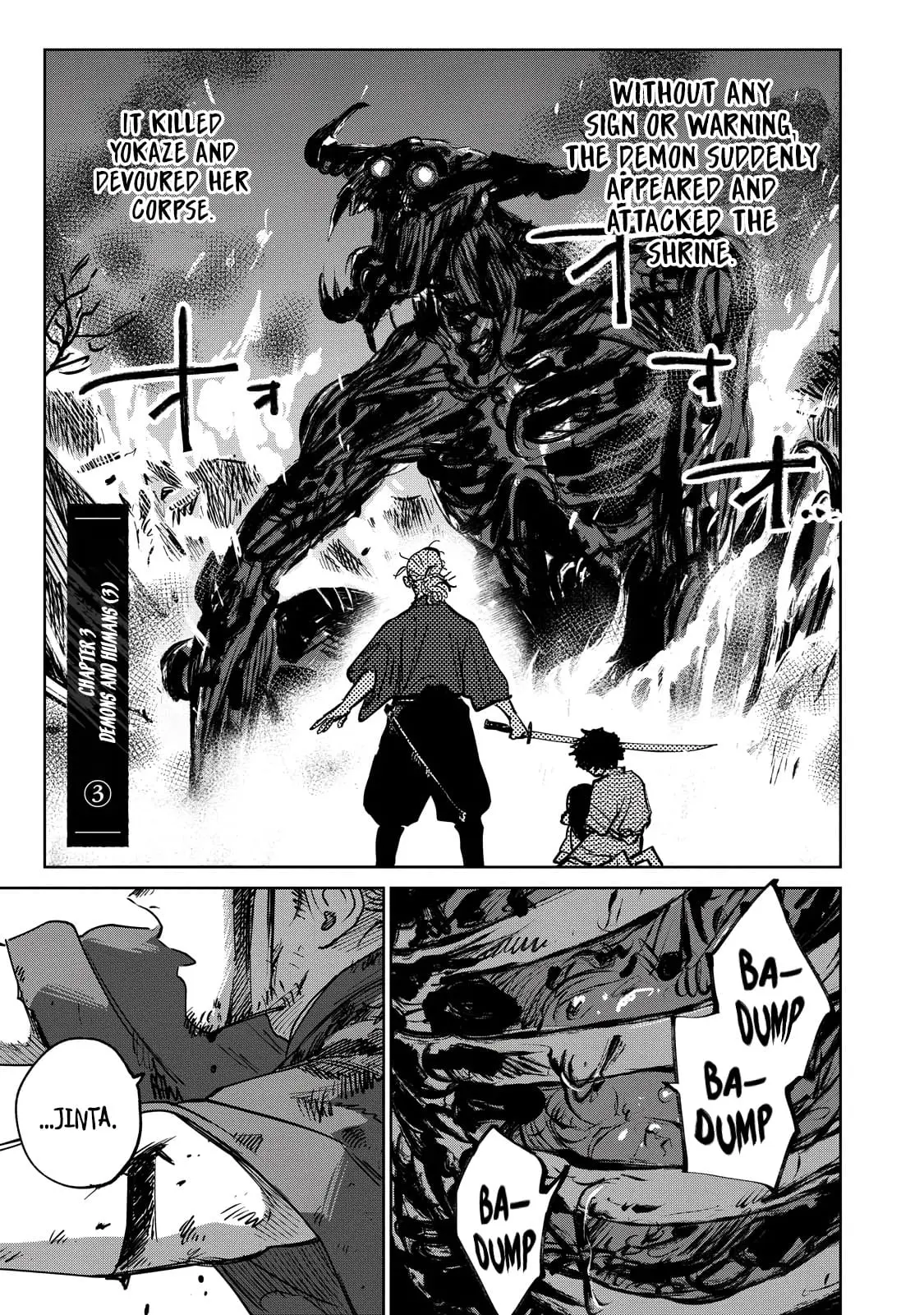 Sword of the Demon Hunter Kijin Gentoushou, chapter 3, page 1