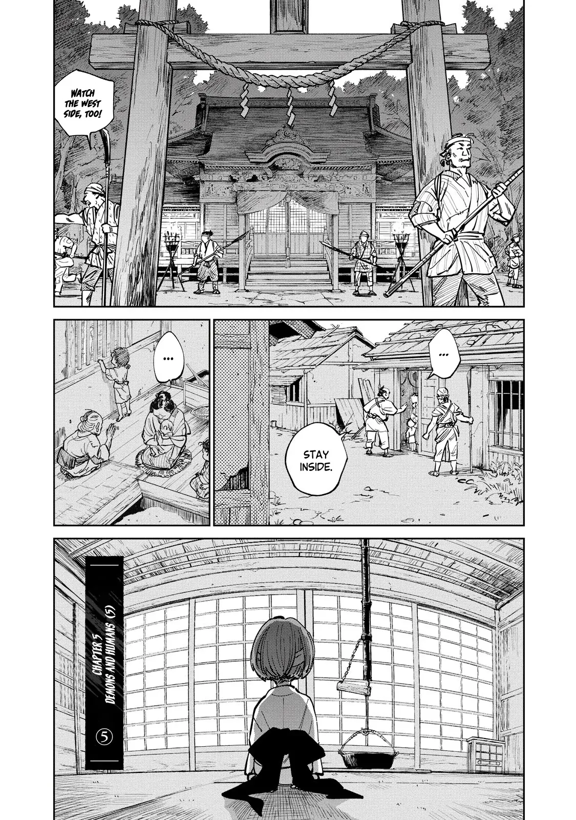 Sword of the Demon Hunter Kijin Gentoushou, chapter 5, page 1