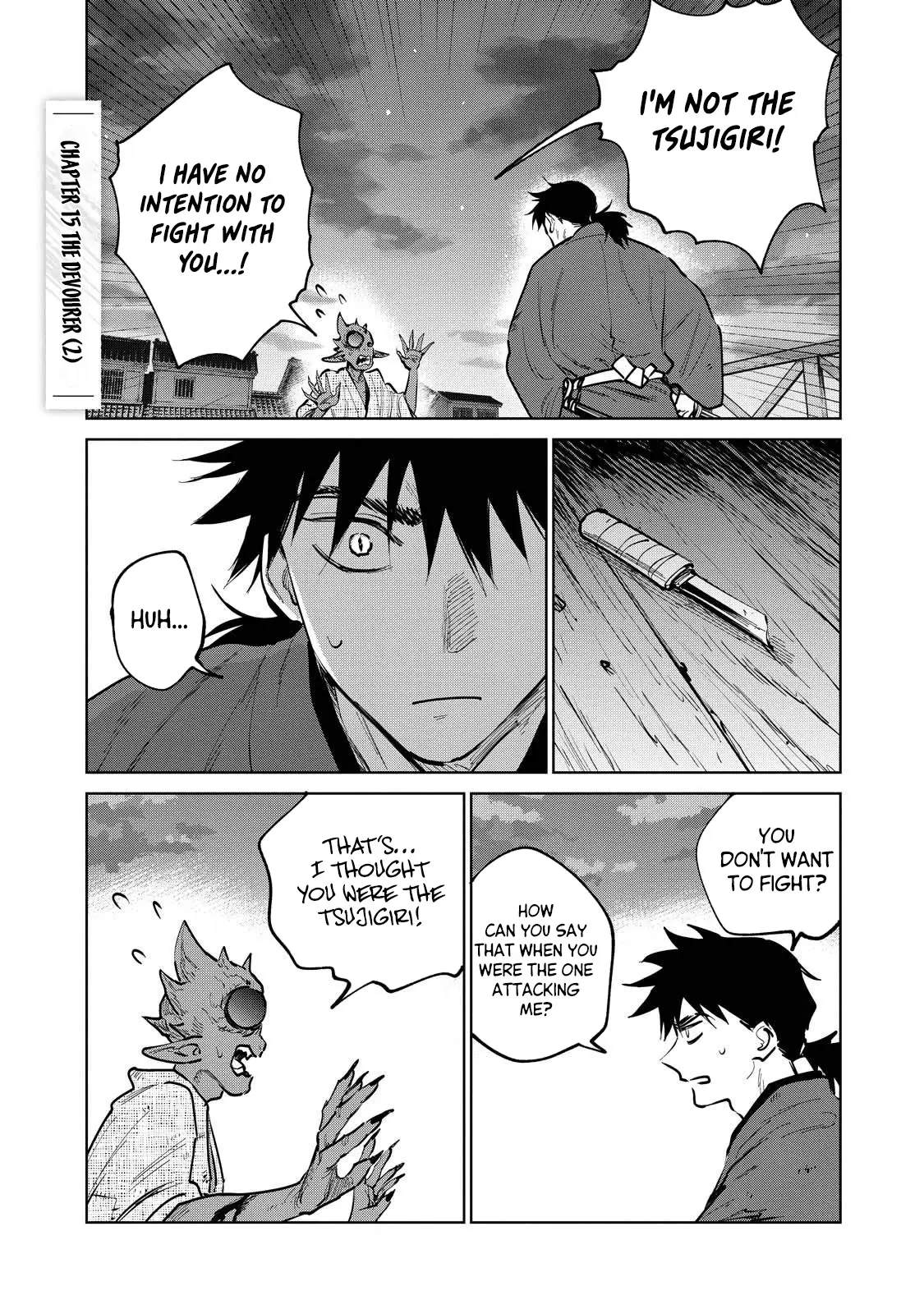 Sword of the Demon Hunter Kijin Gentoushou, chapter 15, page 1