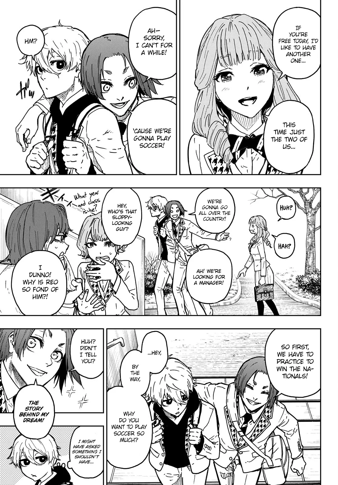 Blue Lock Episode Nagi Manga, chapter 1, page 14