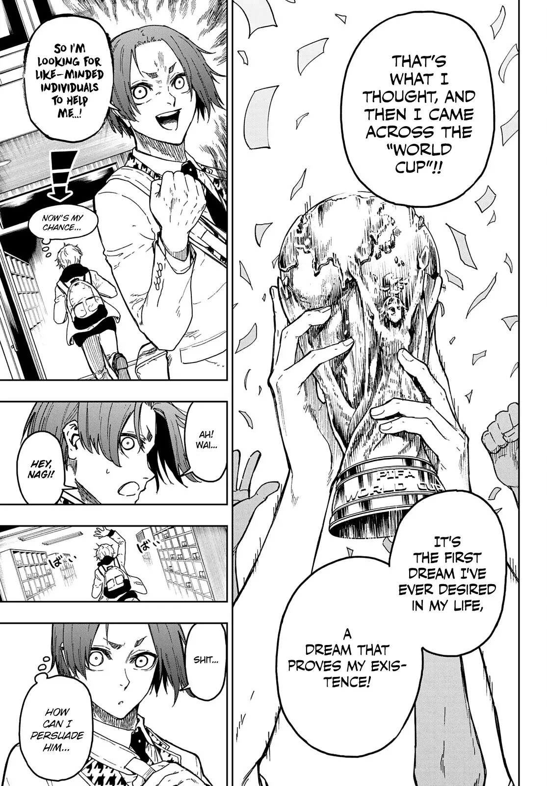 Blue Lock Episode Nagi Manga, chapter 1, page 16