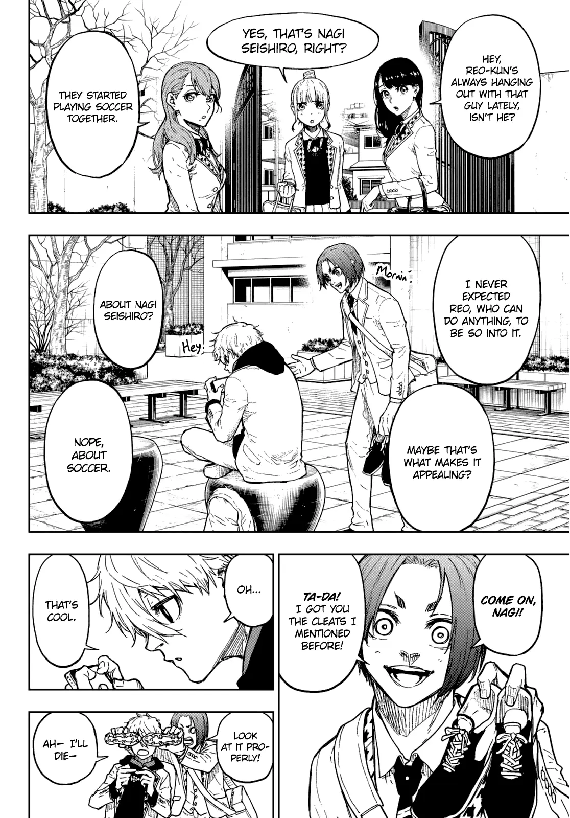 Blue Lock Episode Nagi Manga, chapter 2, page 4