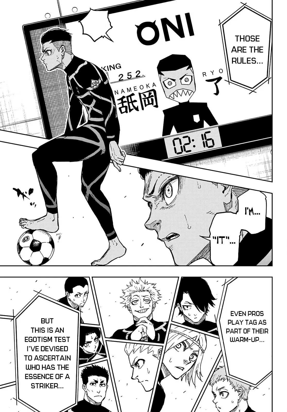 Blue Lock Episode Nagi Manga, chapter 3, page 14