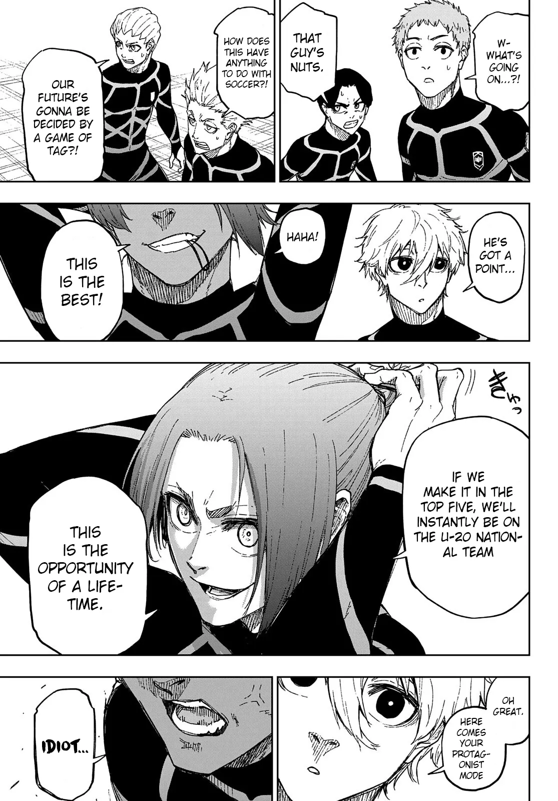 Blue Lock Episode Nagi Manga, chapter 3, page 16