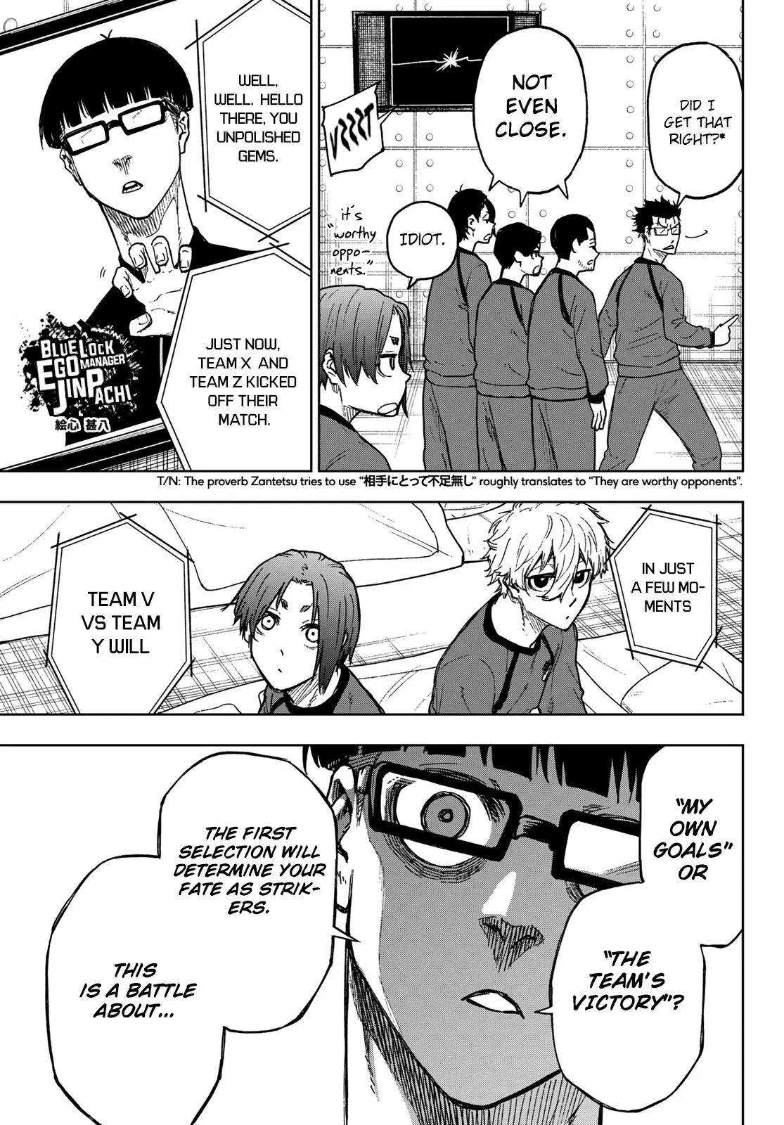 Blue Lock Episode Nagi Manga, chapter 5, page 8