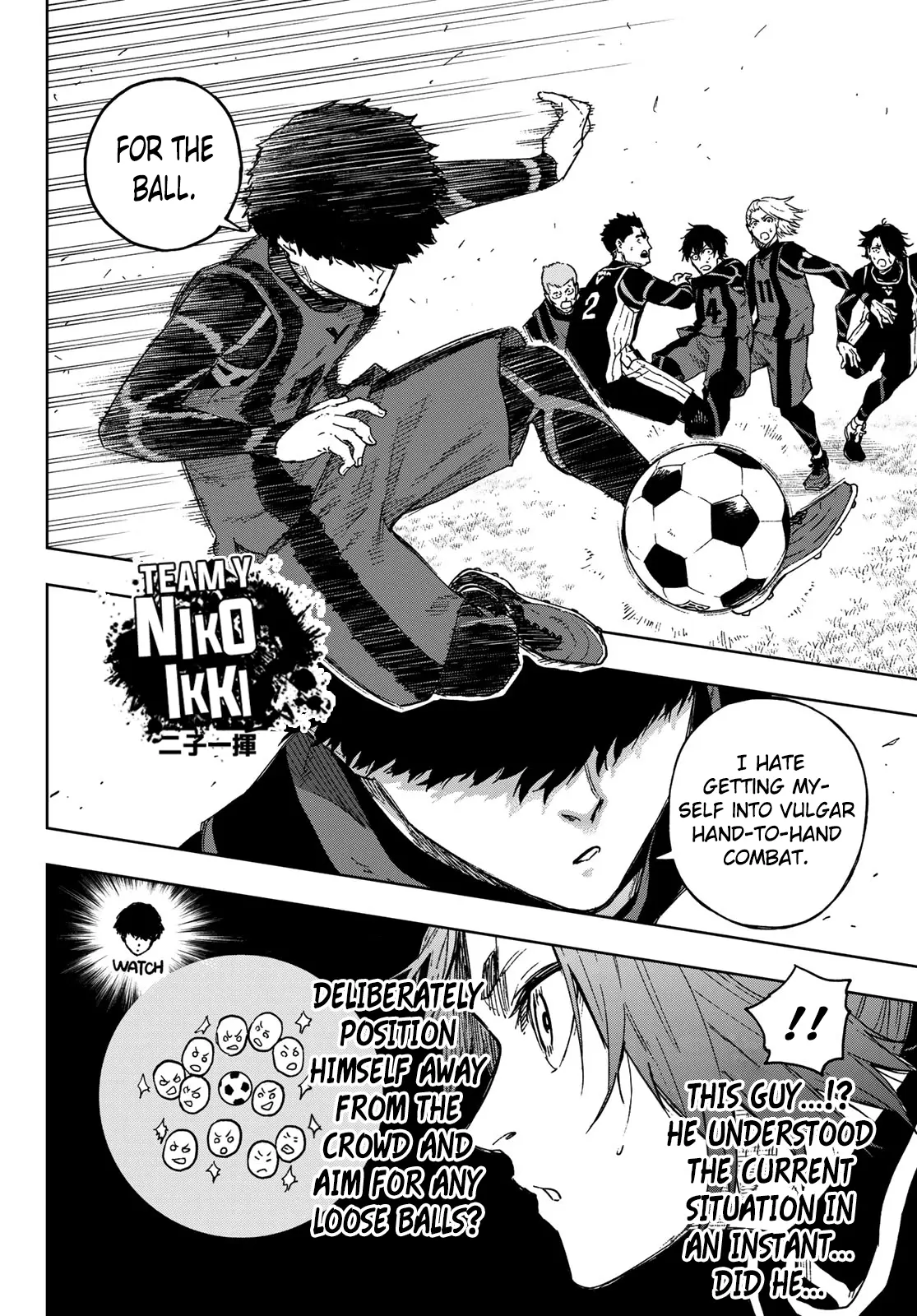 Blue Lock Episode Nagi Manga, chapter 5, page 14