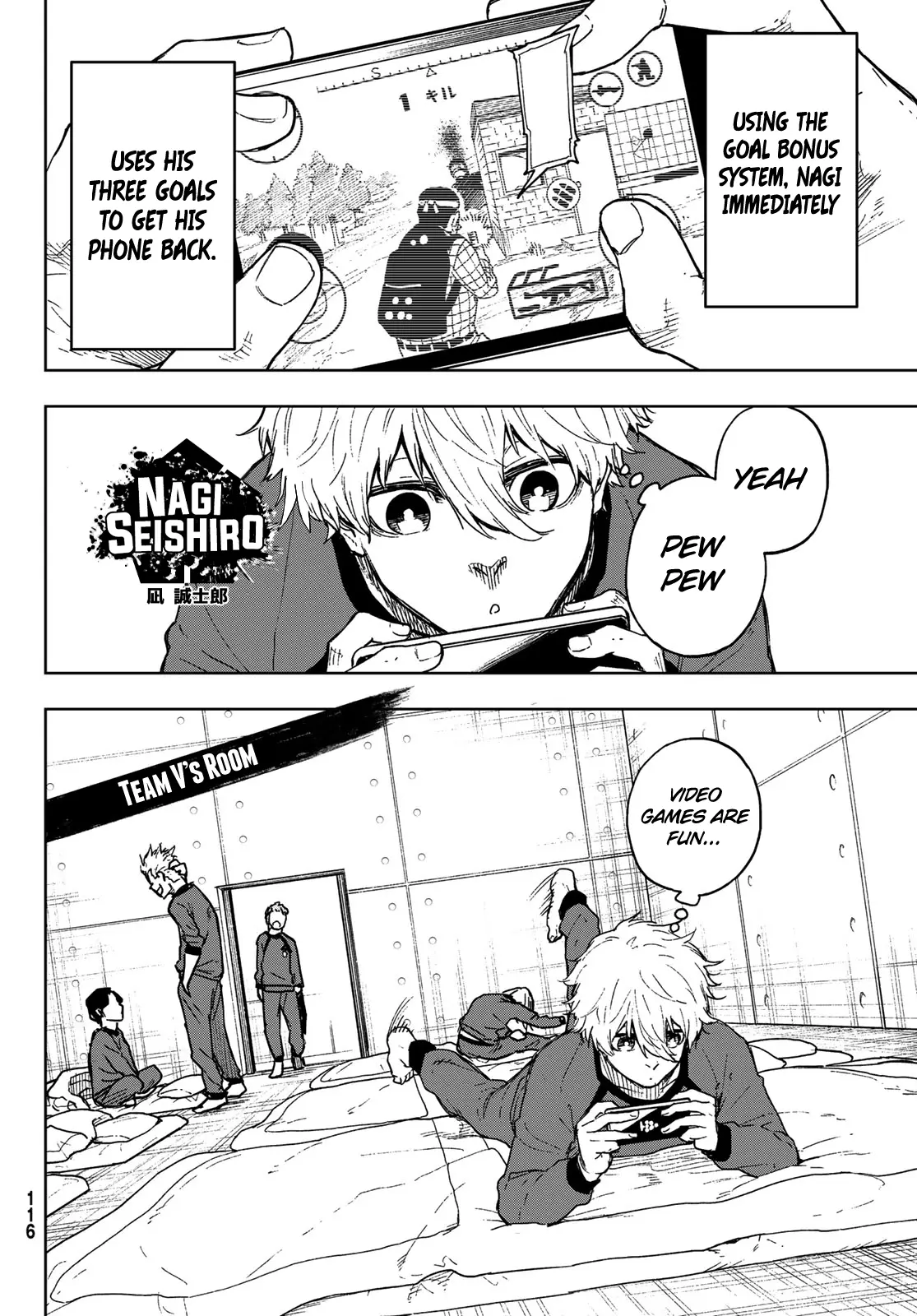 Blue Lock Episode Nagi Manga, chapter 6, page 4