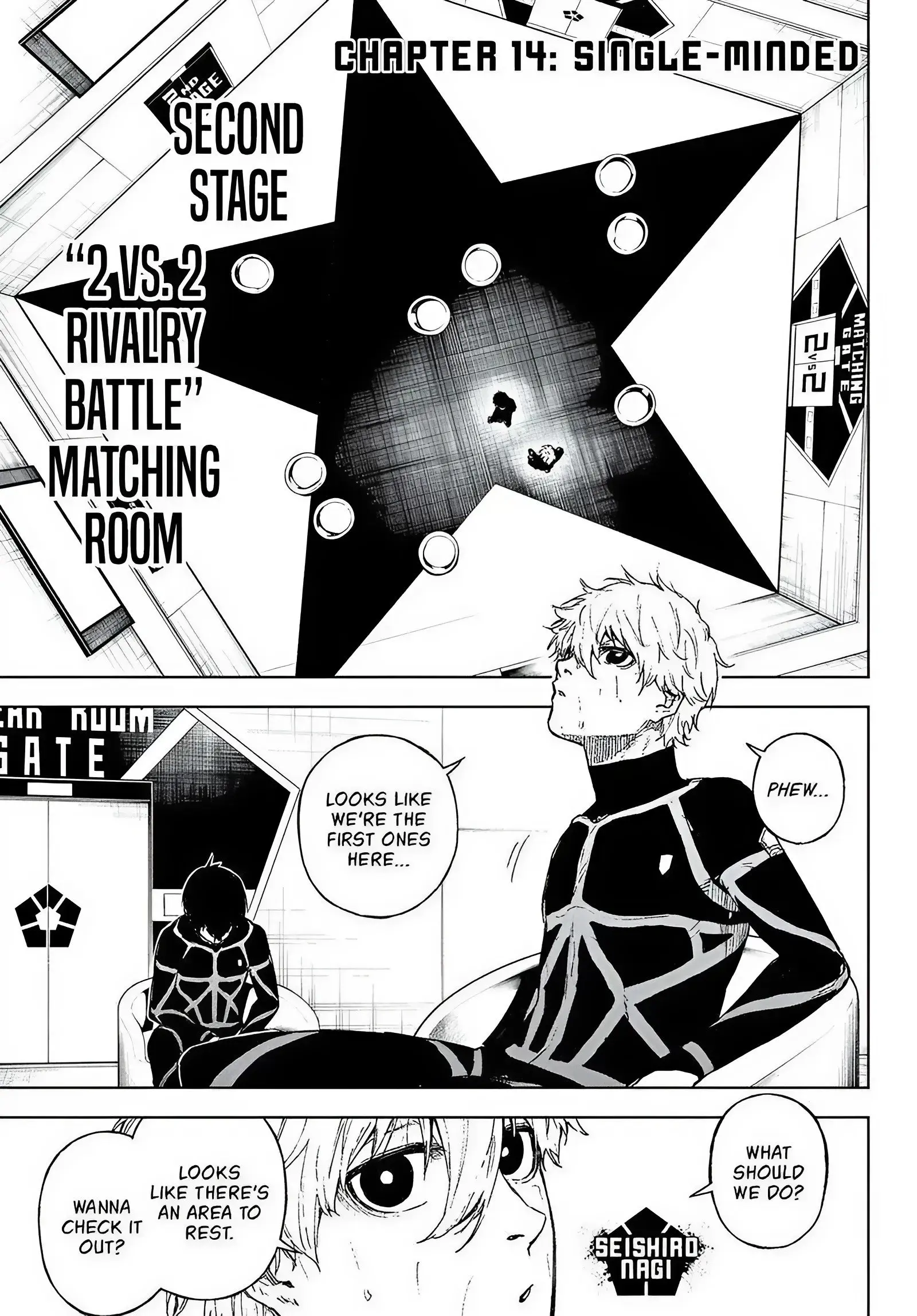 Blue Lock Episode Nagi Manga, chapter 14, page 1