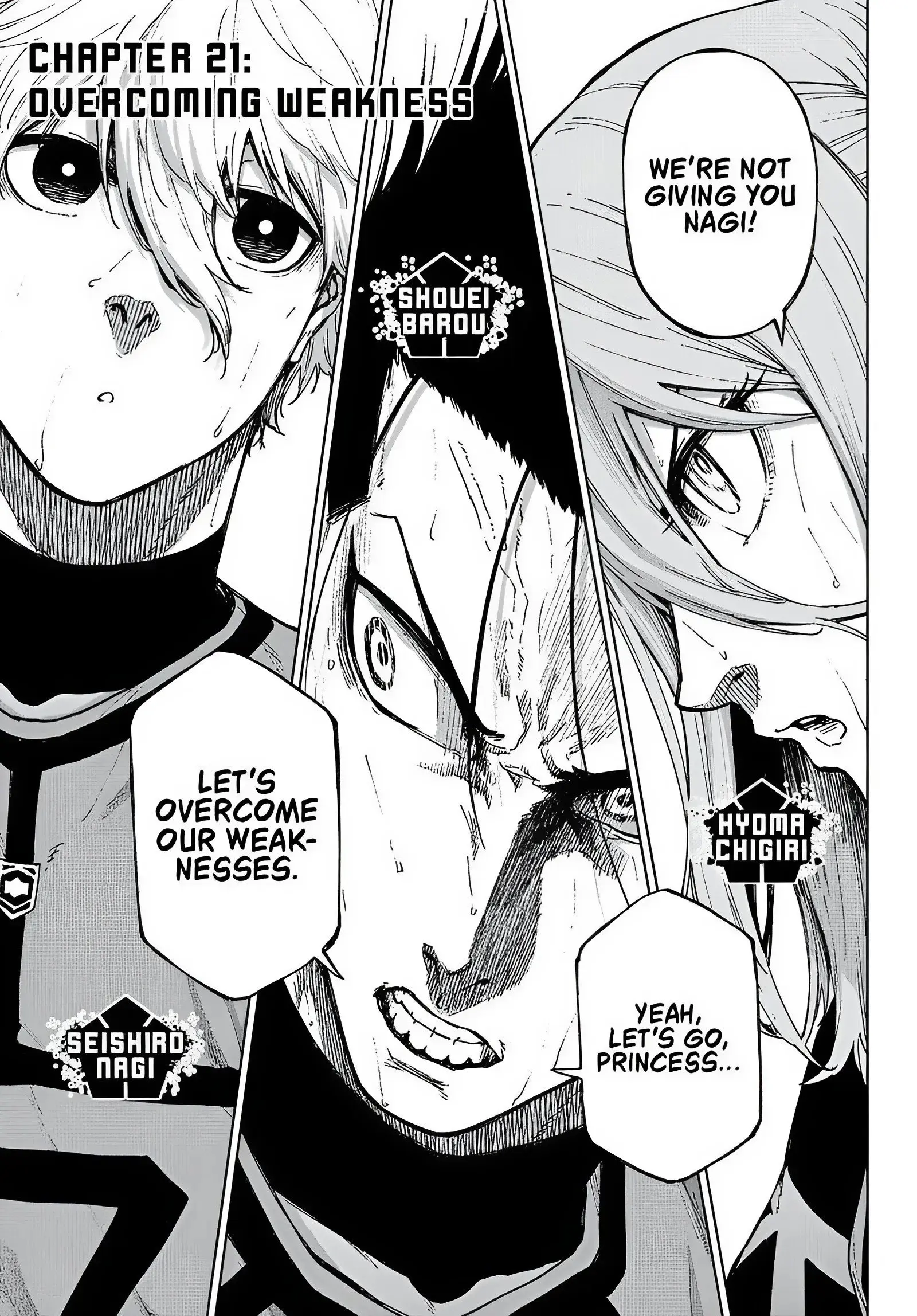 Blue Lock Episode Nagi Manga, chapter 21, page 1