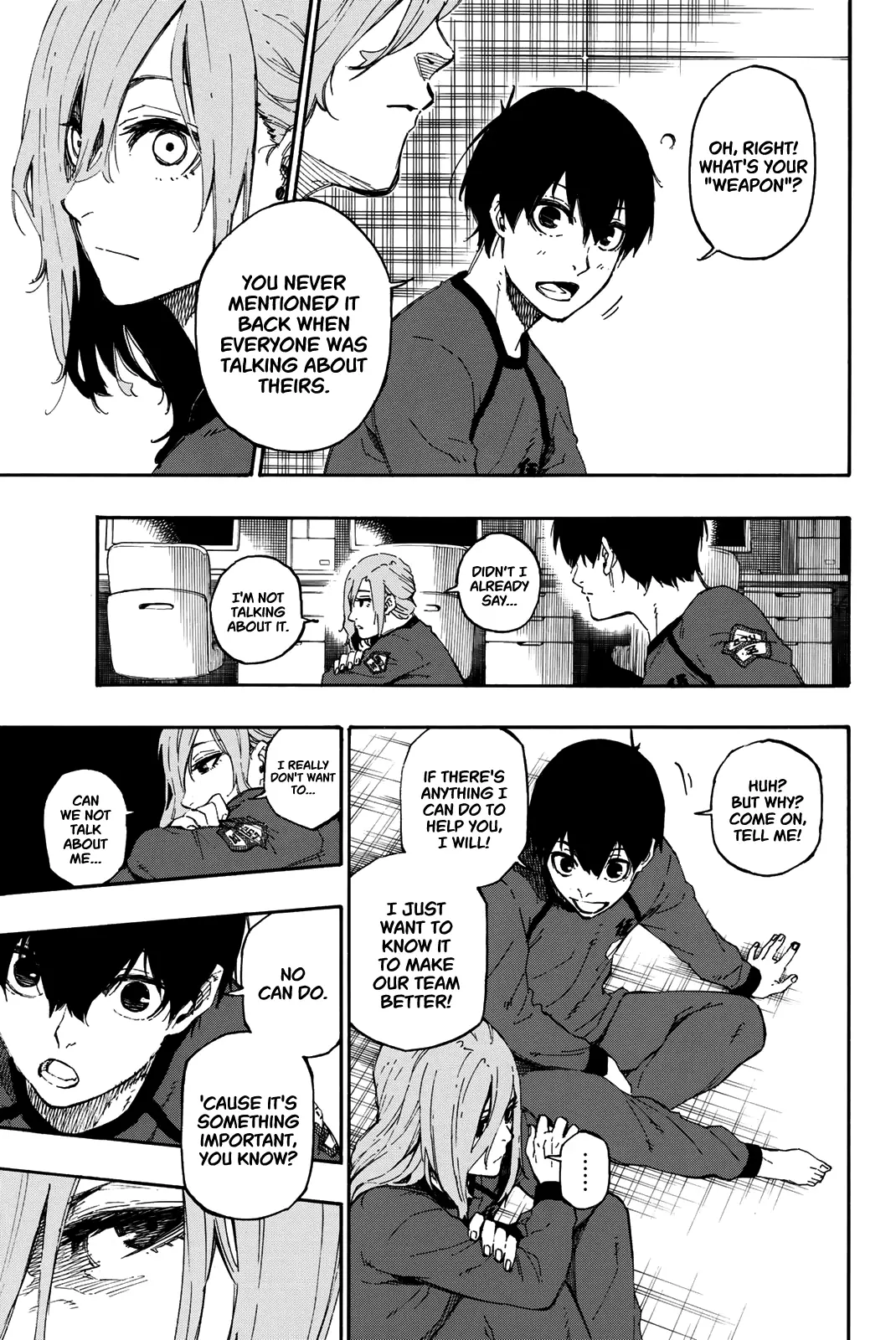 B Lock Manga, chapter 14, page 22