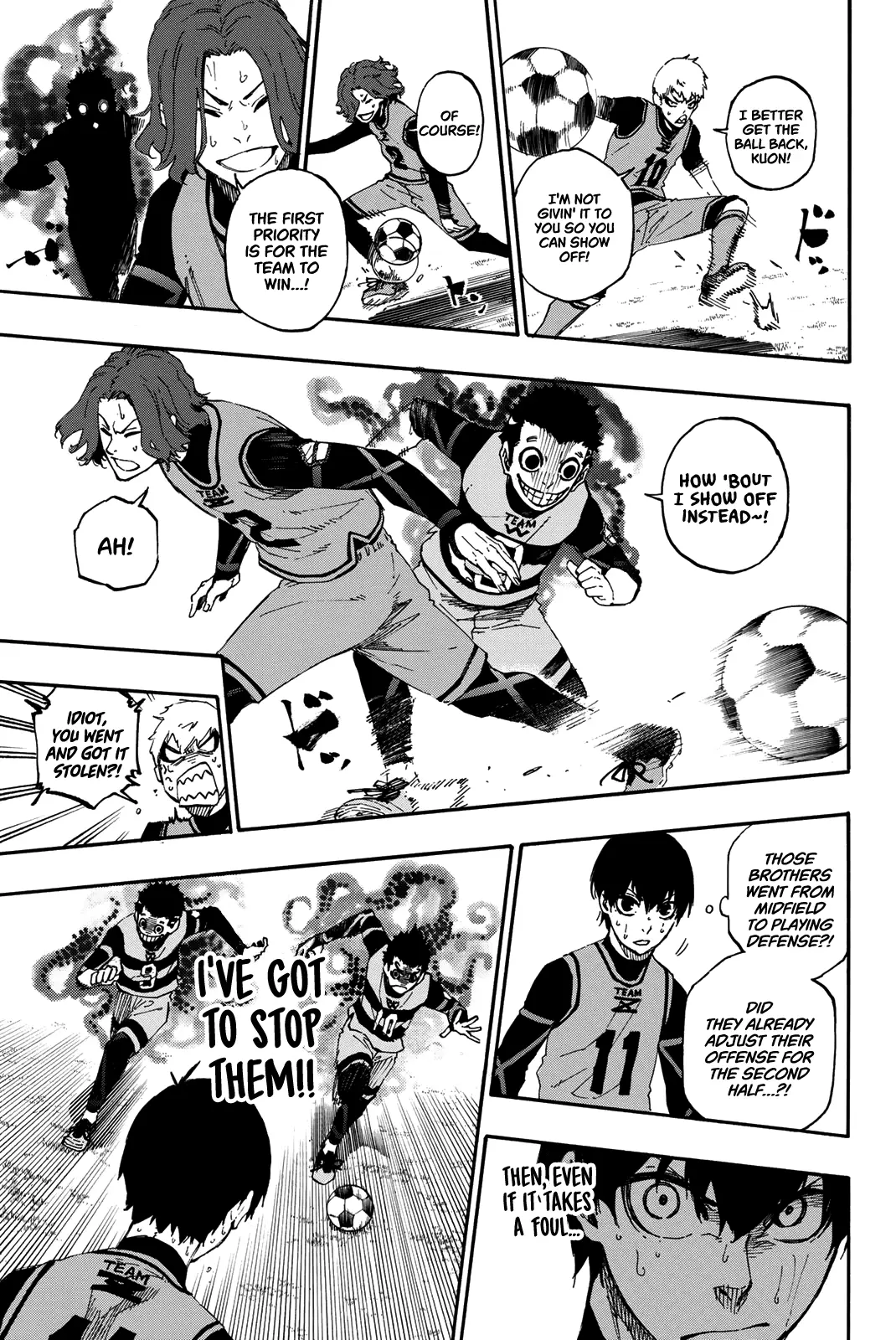 B Lock Manga, chapter 17, page 14