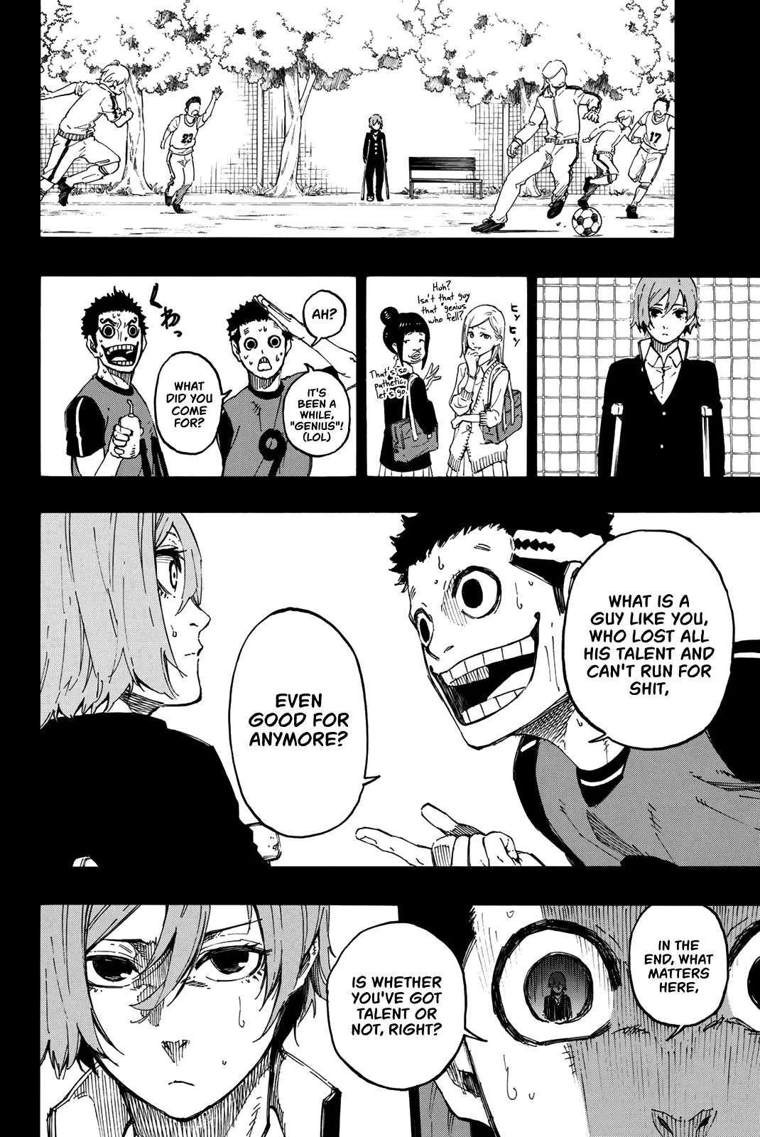 B Lock Manga, chapter 19, page 17