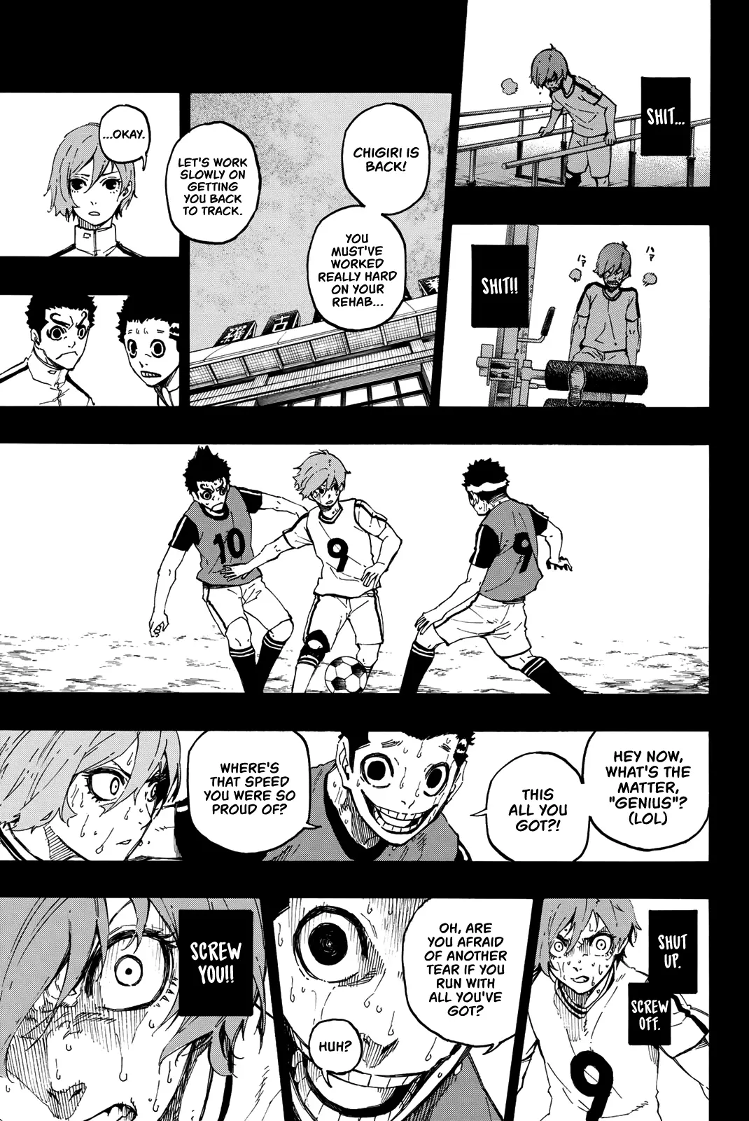 B Lock Manga, chapter 19, page 18