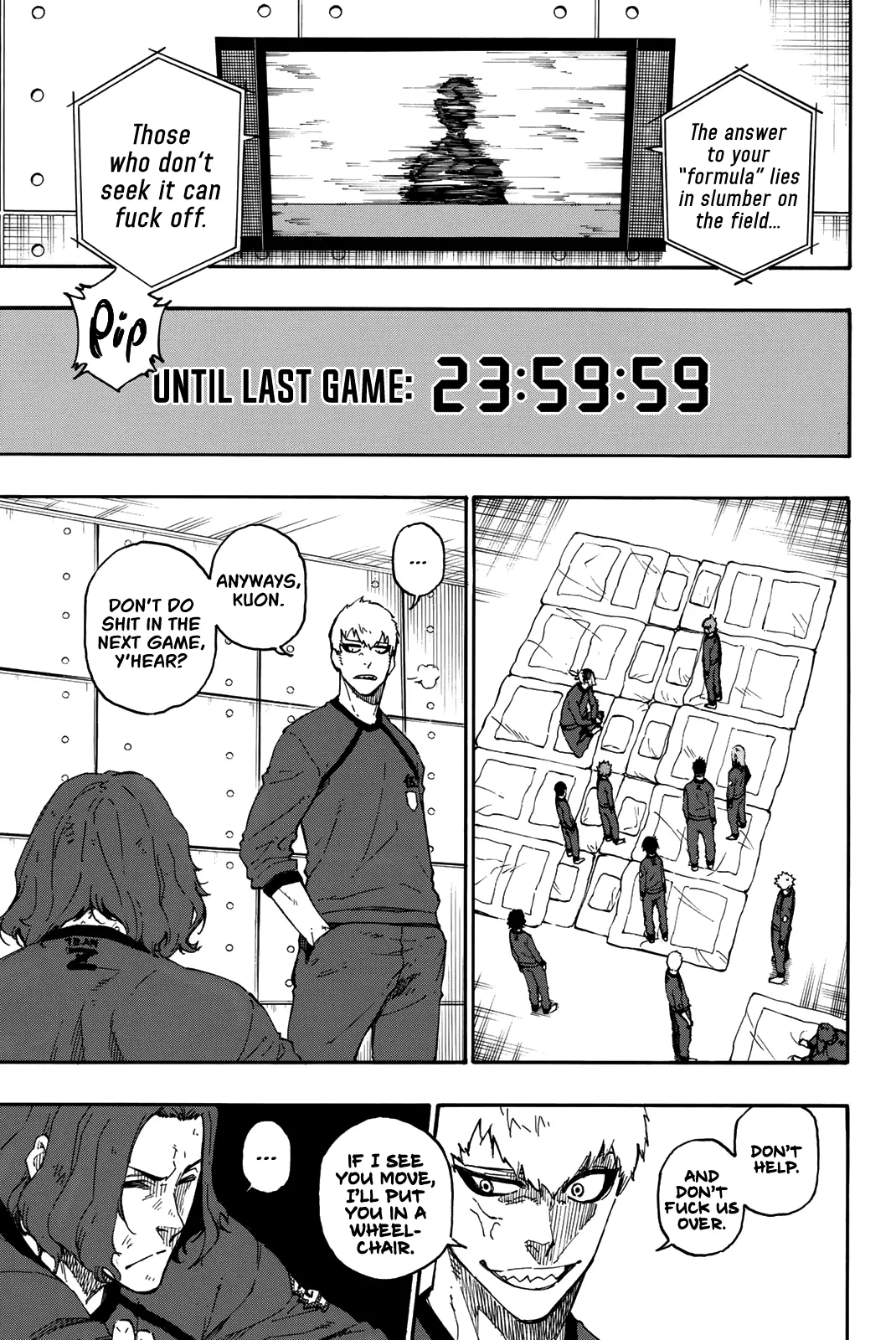 B Lock Manga, chapter 24, page 18