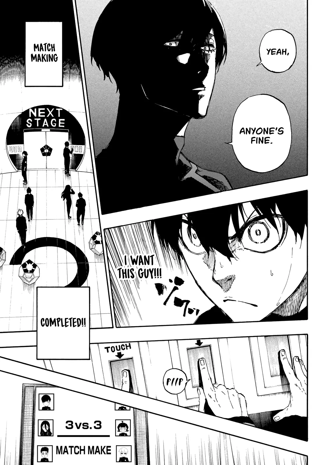 B Lock Manga, chapter 44, page 19