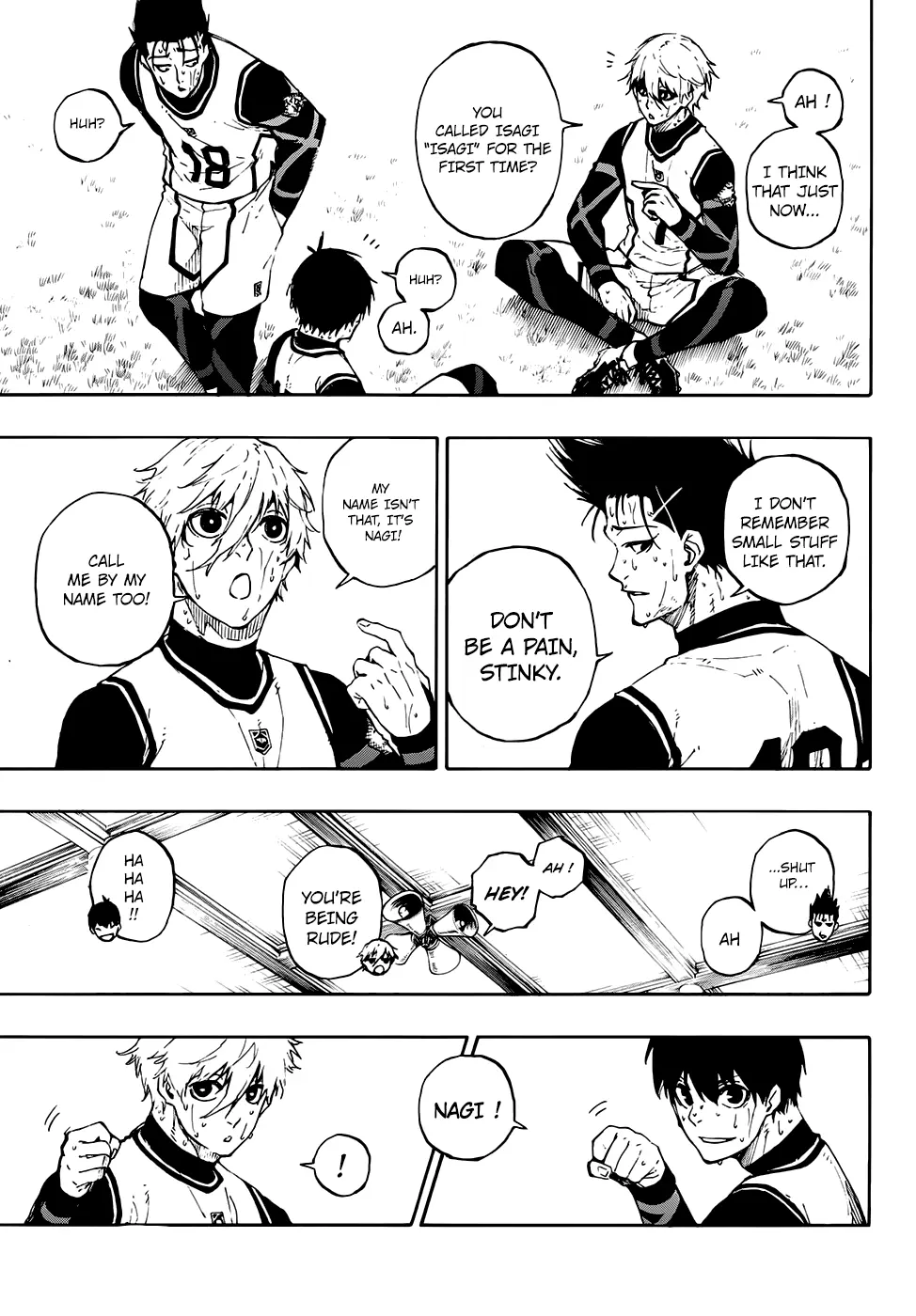 B Lock Manga, chapter 67, page 8