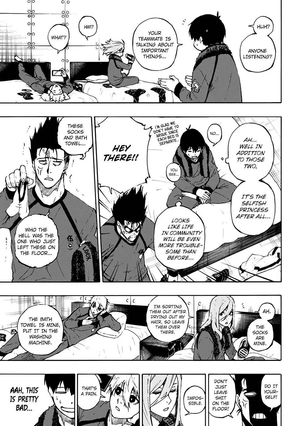 B Lock Manga, chapter 69, page 5