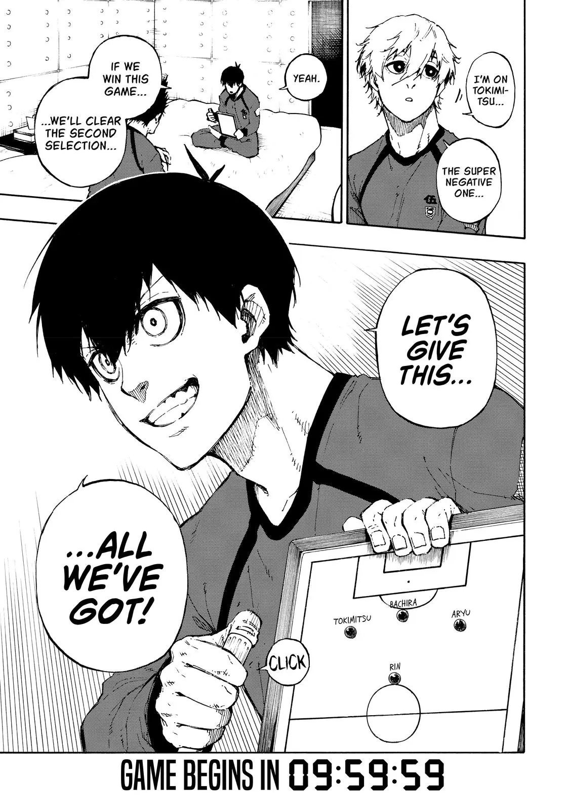 B Lock Manga, chapter 72, page 3