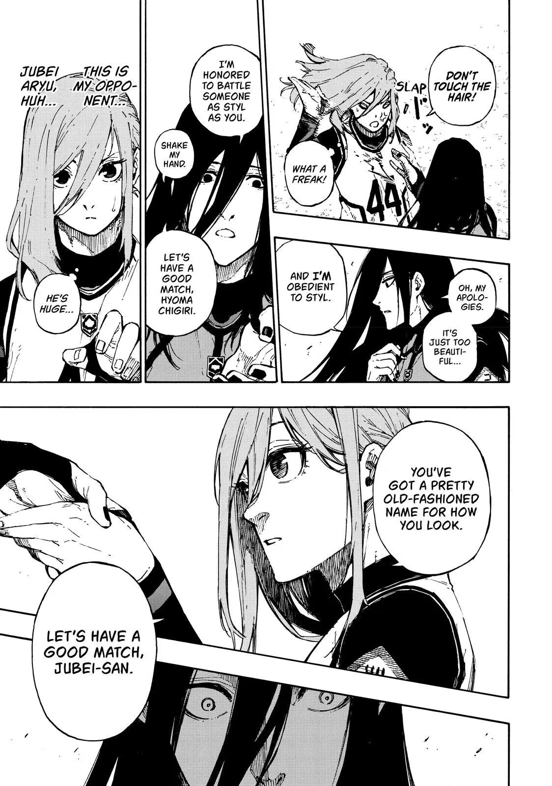 B Lock Manga, chapter 72, page 9