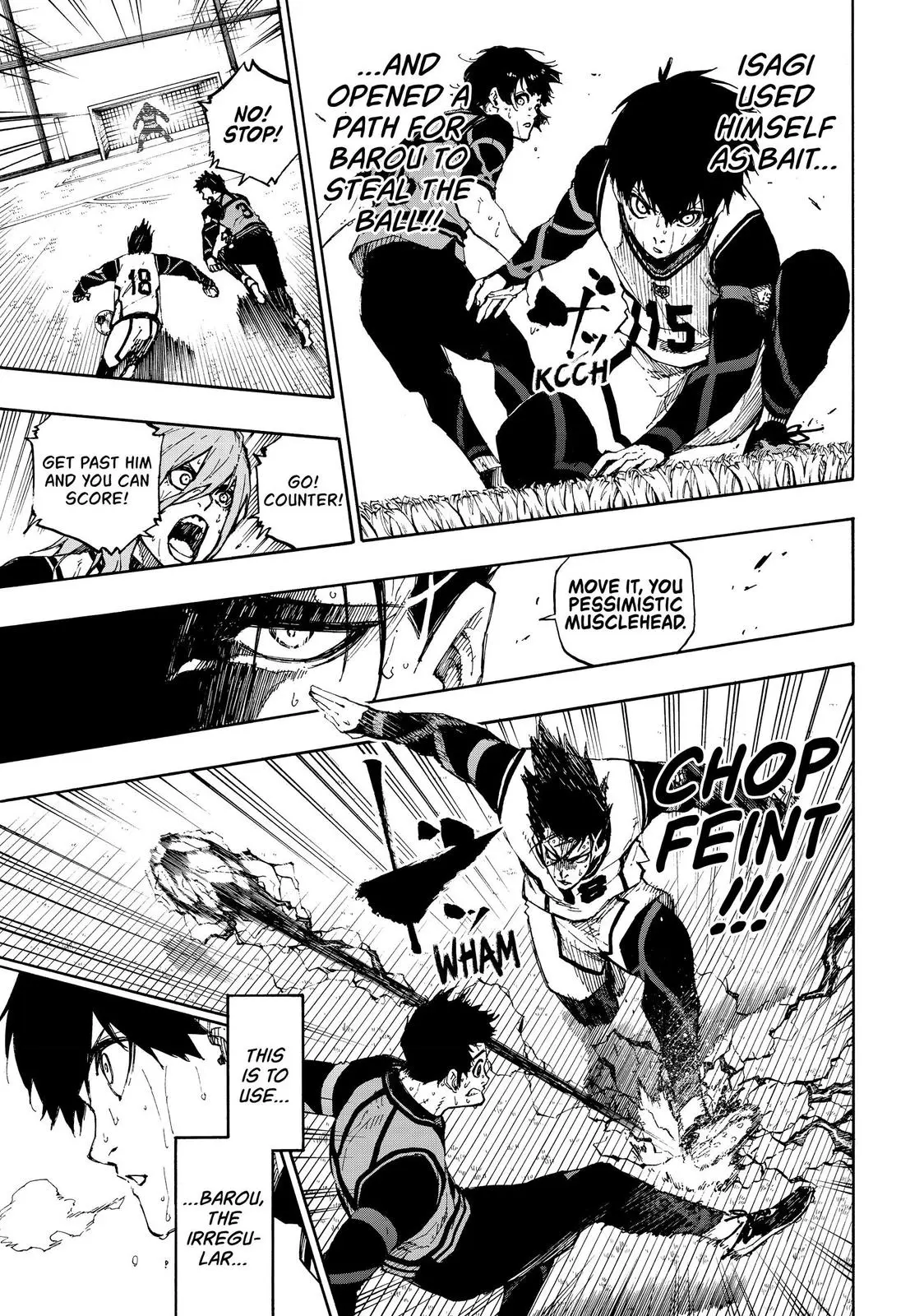 B Lock Manga, chapter 79, page 13