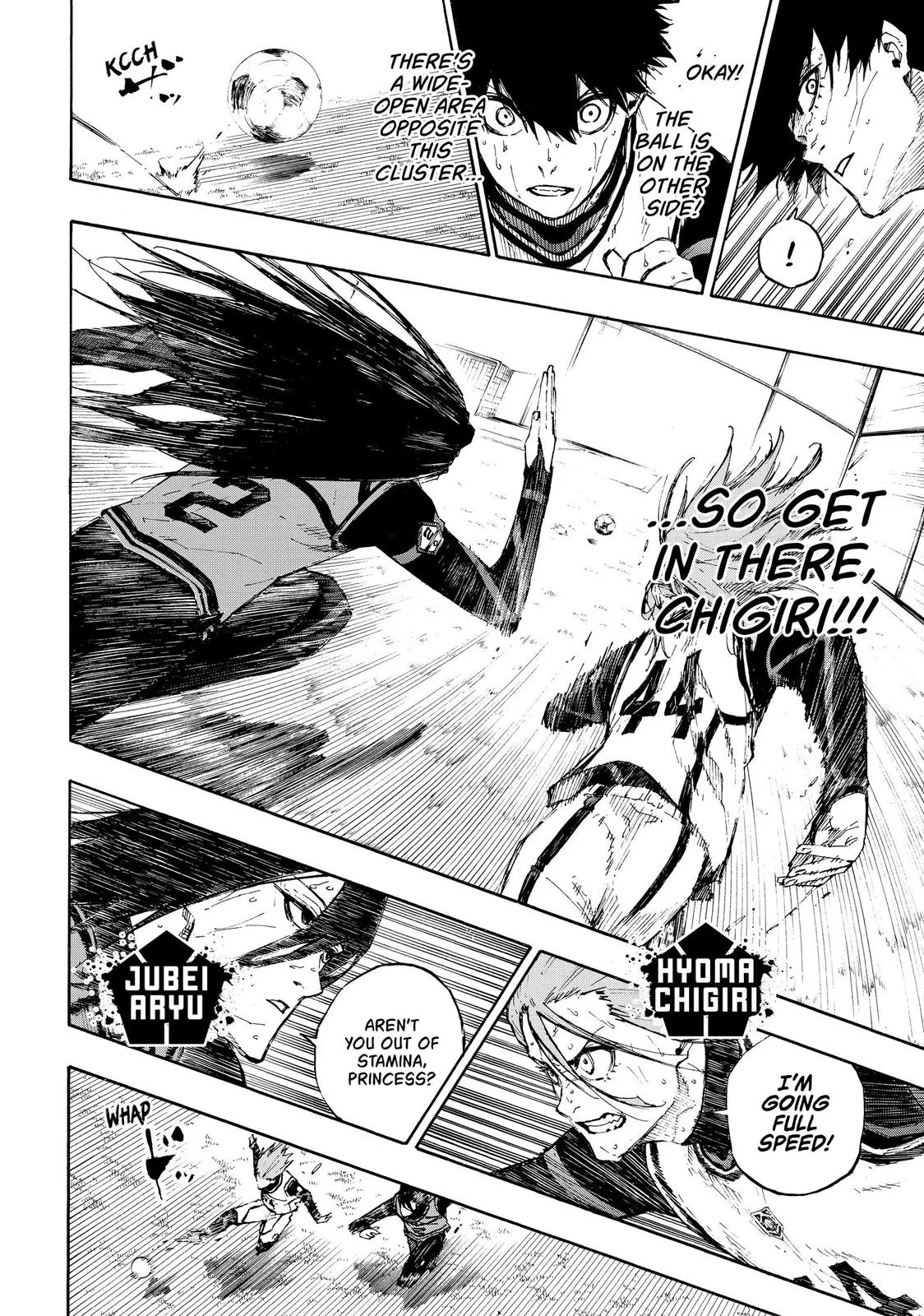 B Lock Manga, chapter 81, page 12