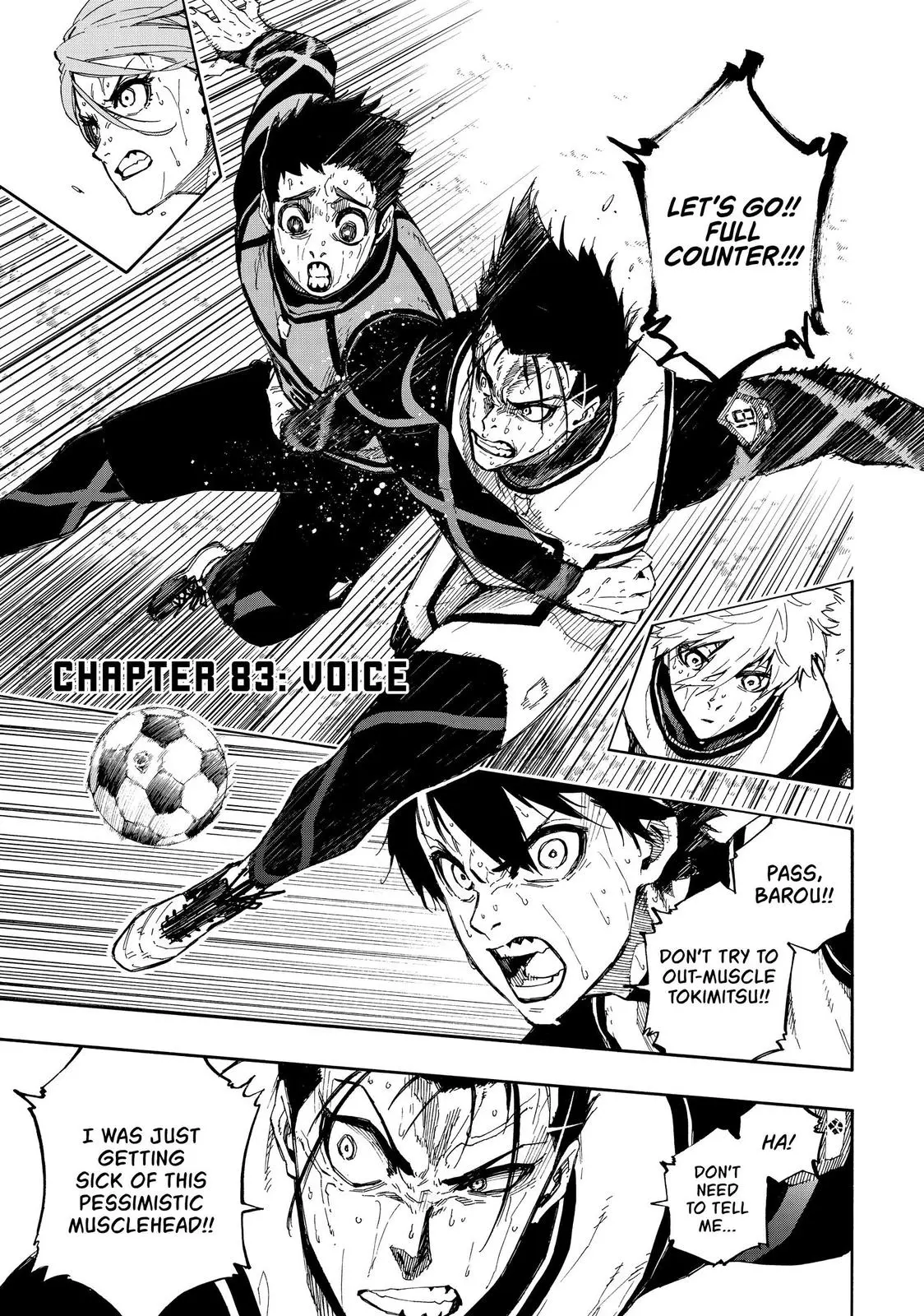 B Lock Manga, chapter 83, page 1