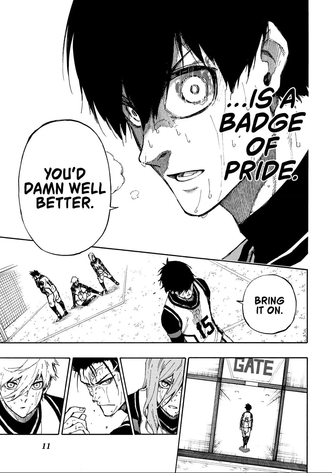 B Lock Manga, chapter 86, page 12