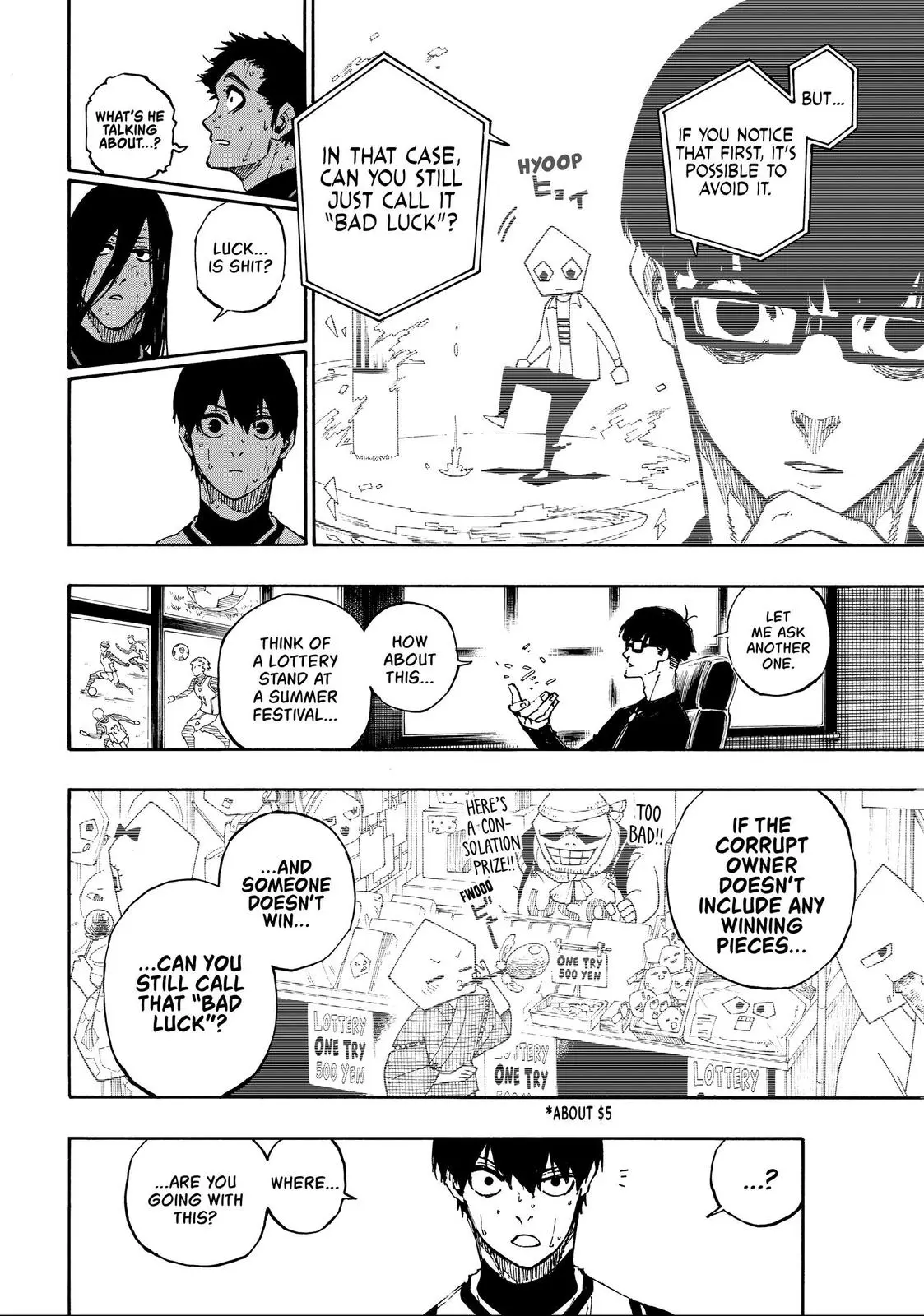 B Lock Manga, chapter 87, page 4