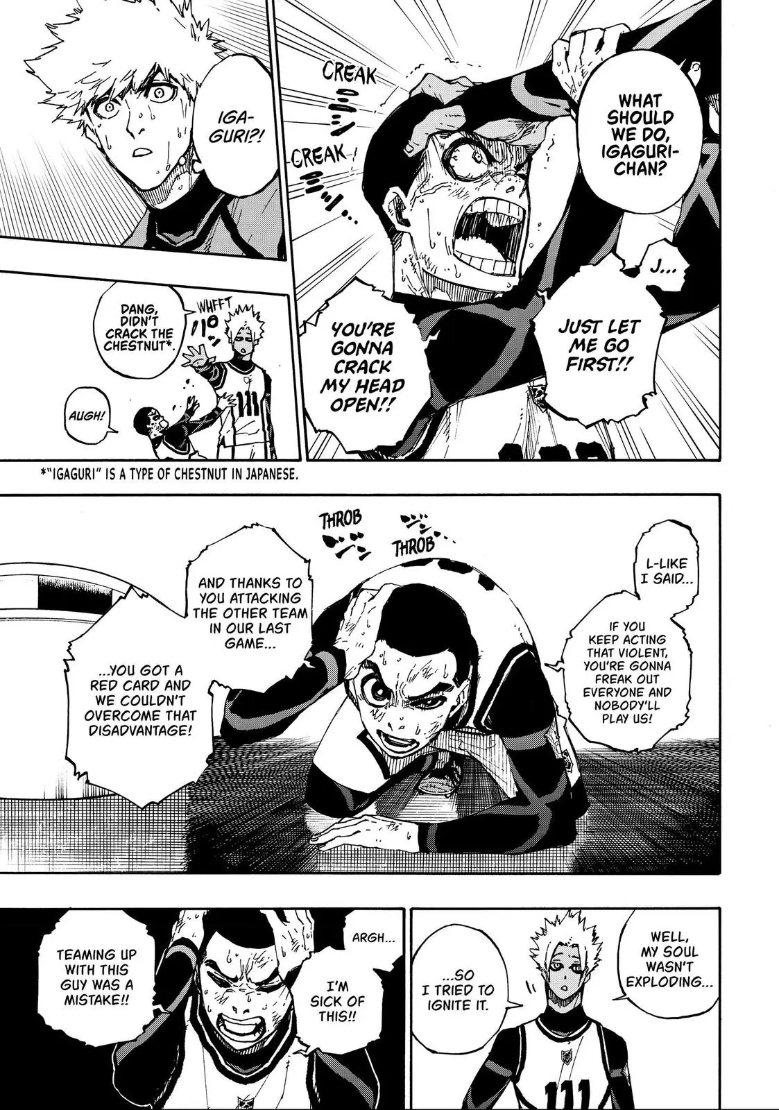 B Lock Manga, chapter 88, page 17