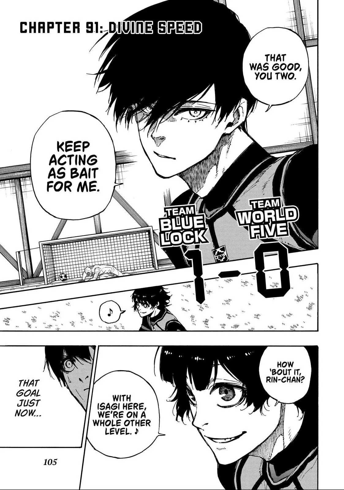 B Lock Manga, chapter 91, page 1