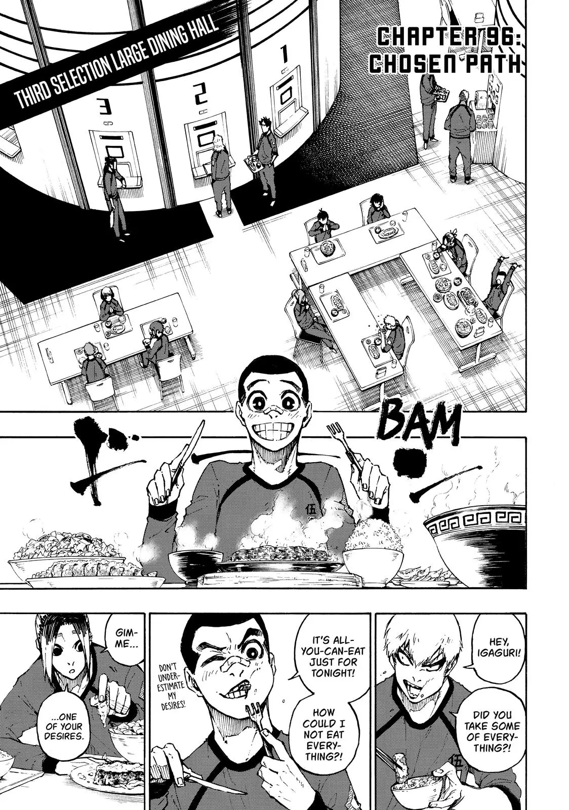 B Lock Manga, chapter 96, page 1