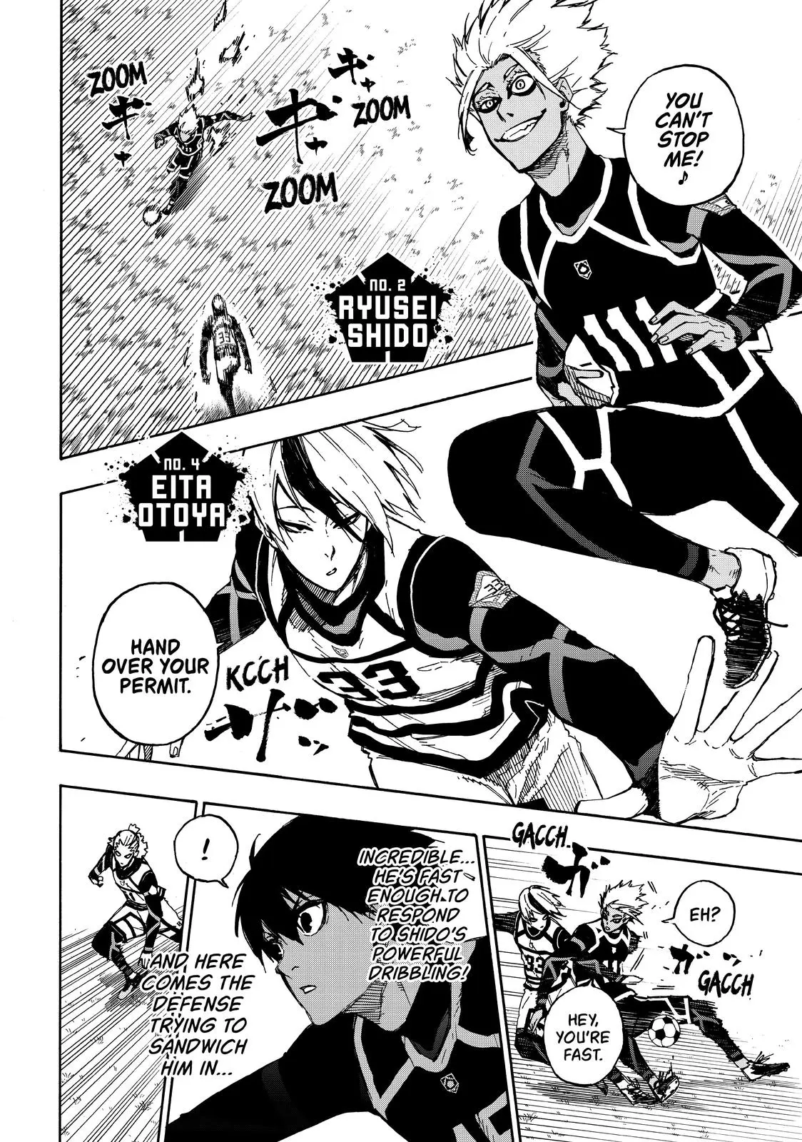 B Lock Manga, chapter 98, page 2