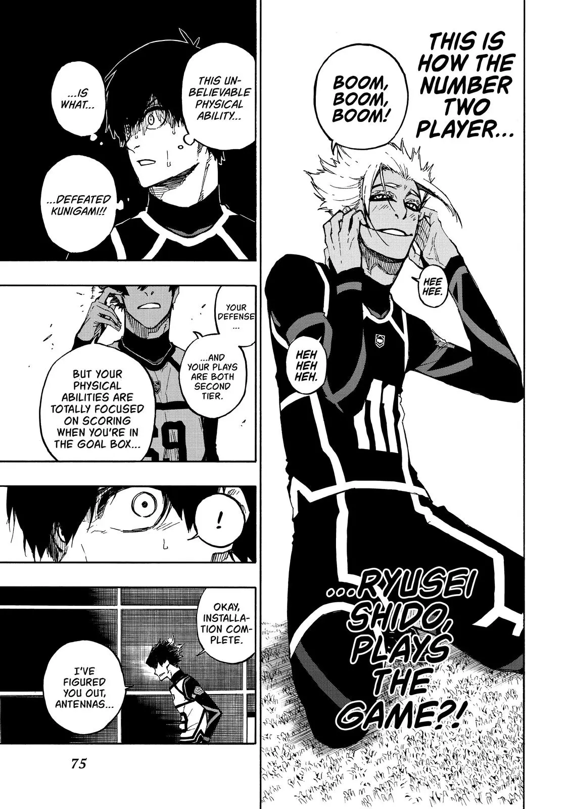 B Lock Manga, chapter 98, page 12