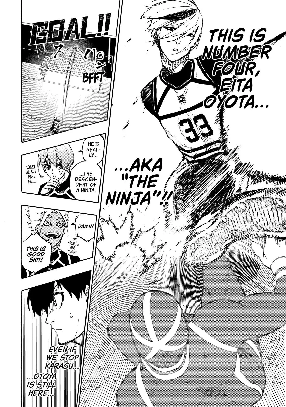 B Lock Manga, chapter 99, page 11