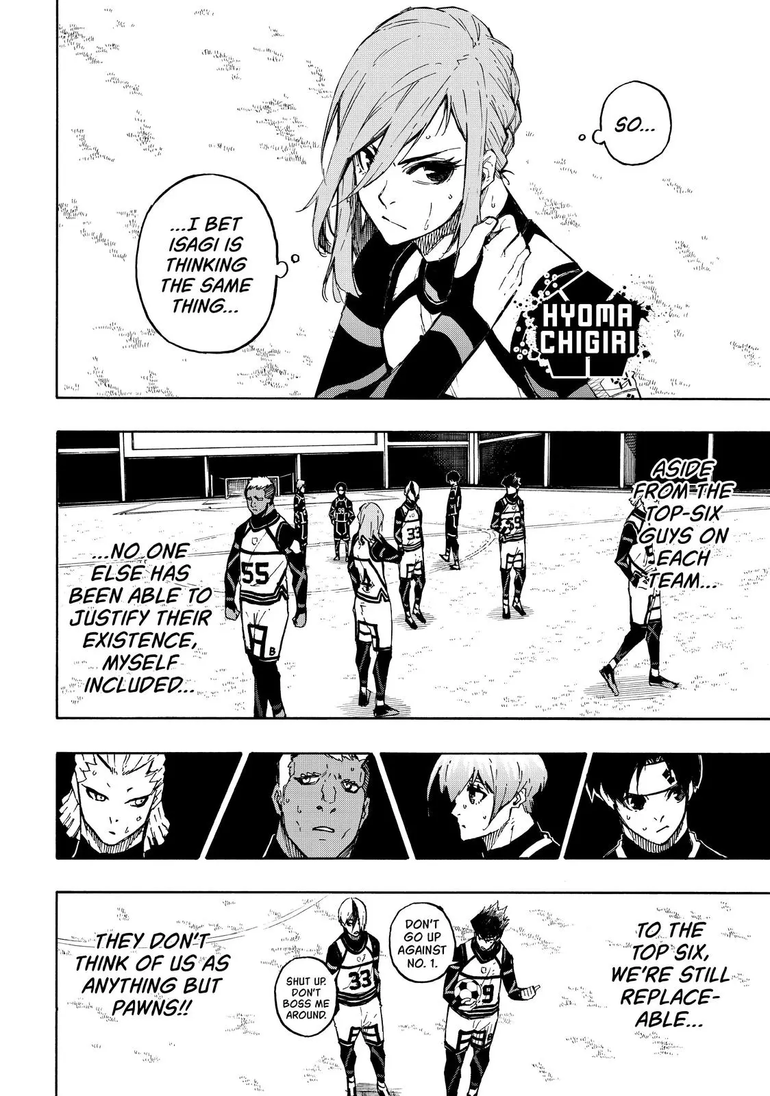 B Lock Manga, chapter 100, page 4