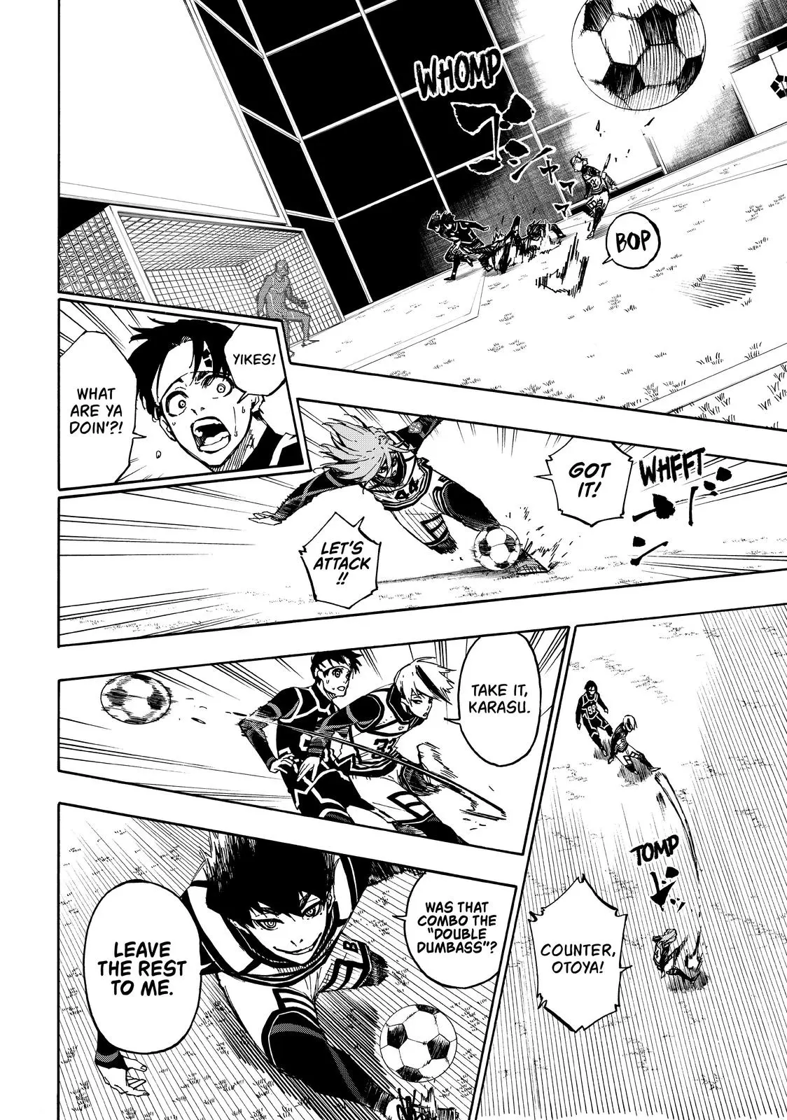 B Lock Manga, chapter 100, page 18
