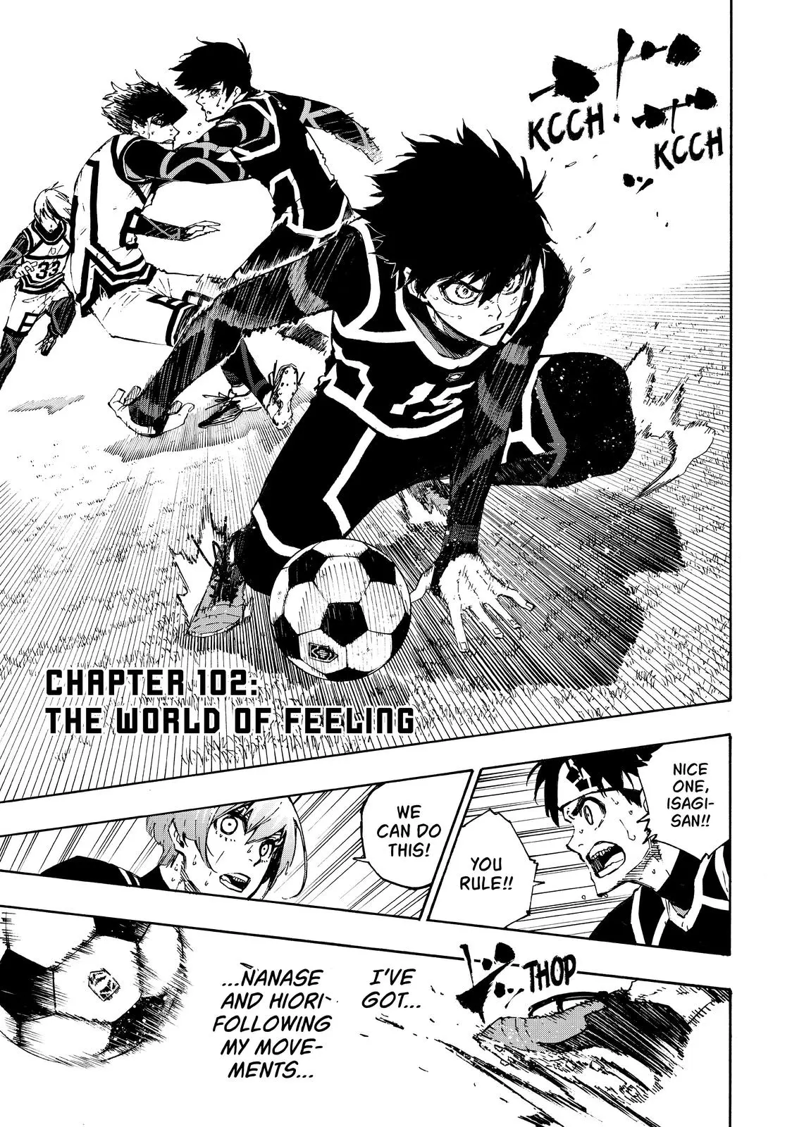 B Lock Manga, chapter 102, page 1