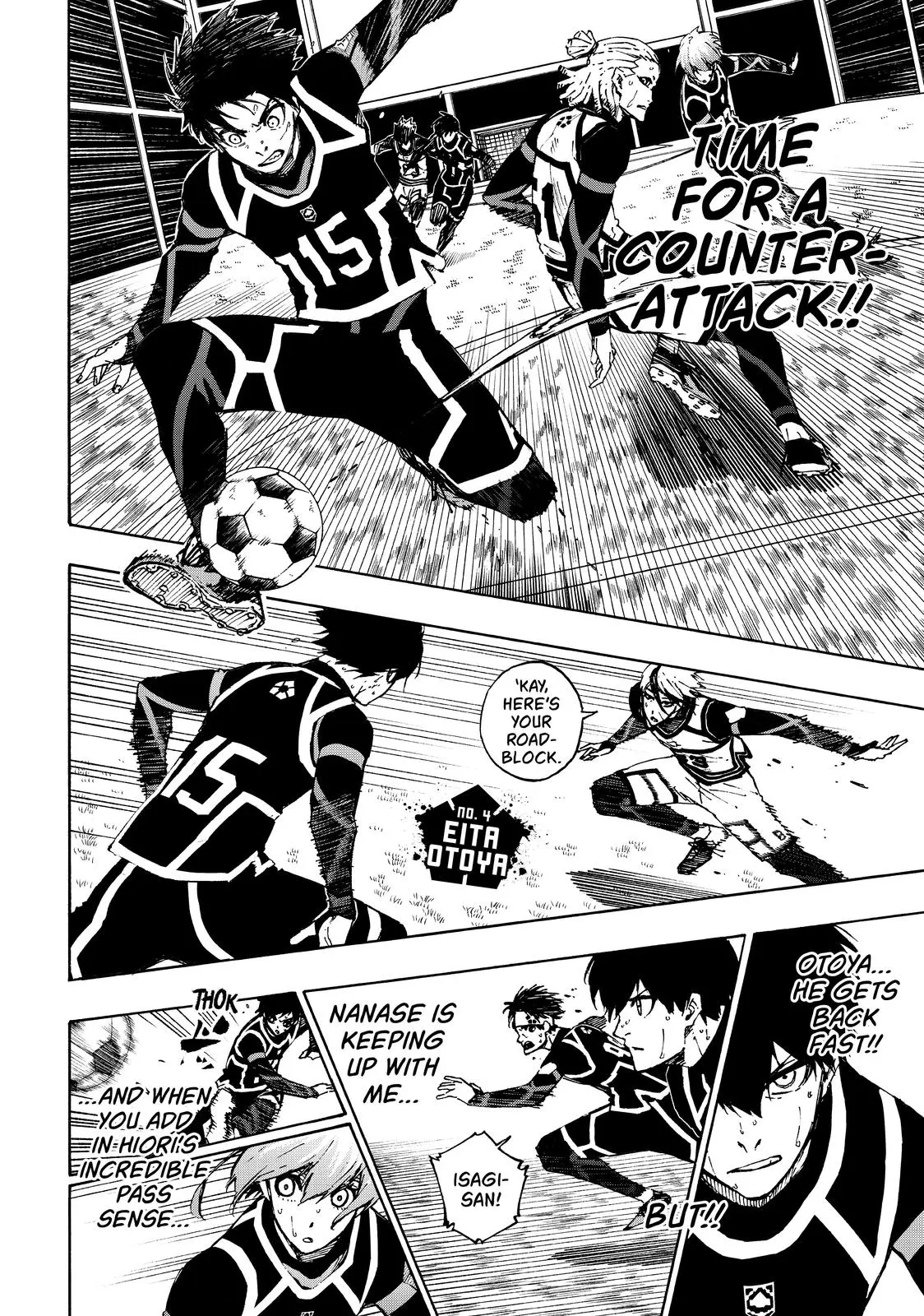 B Lock Manga, chapter 102, page 2