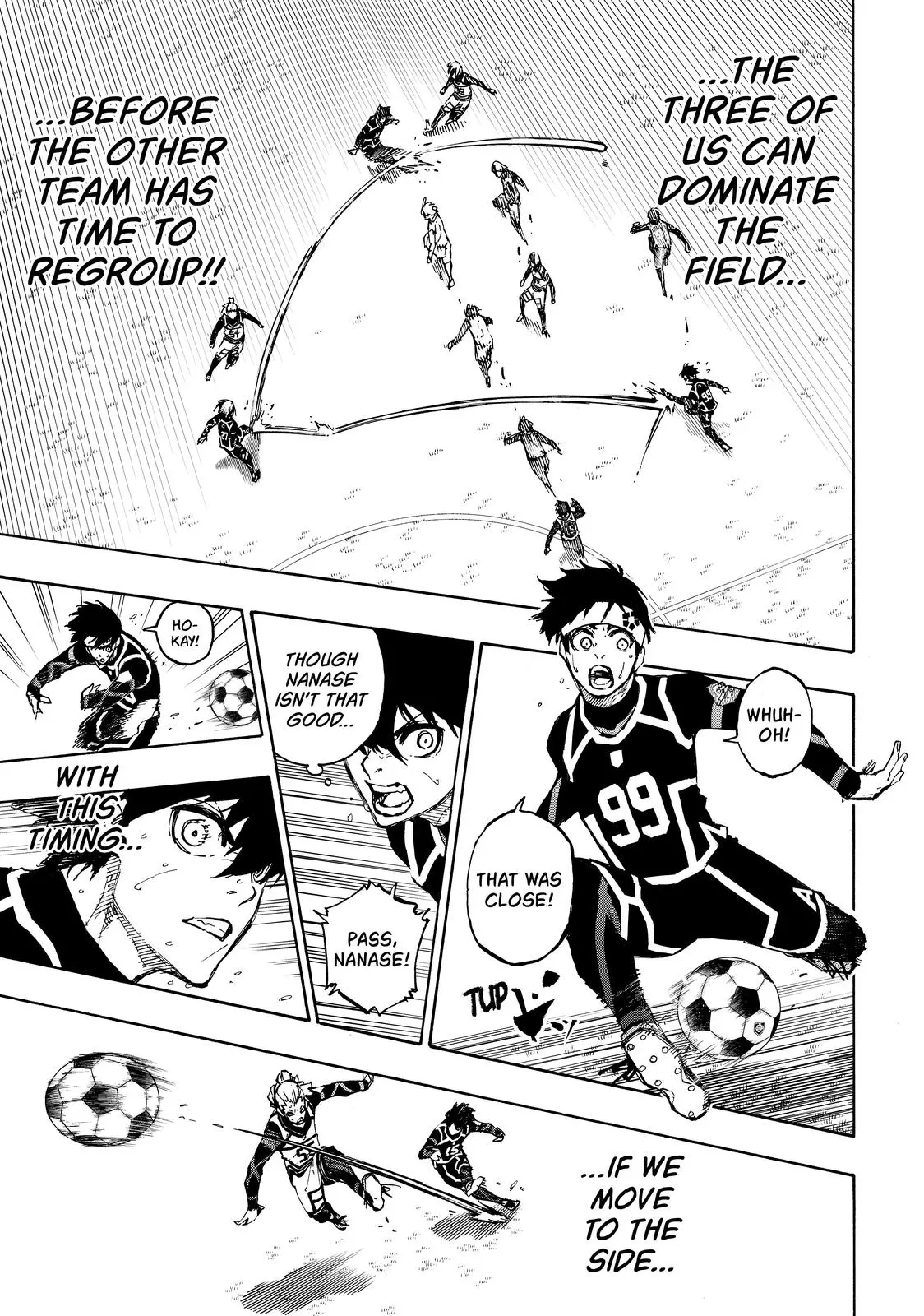B Lock Manga, chapter 102, page 3