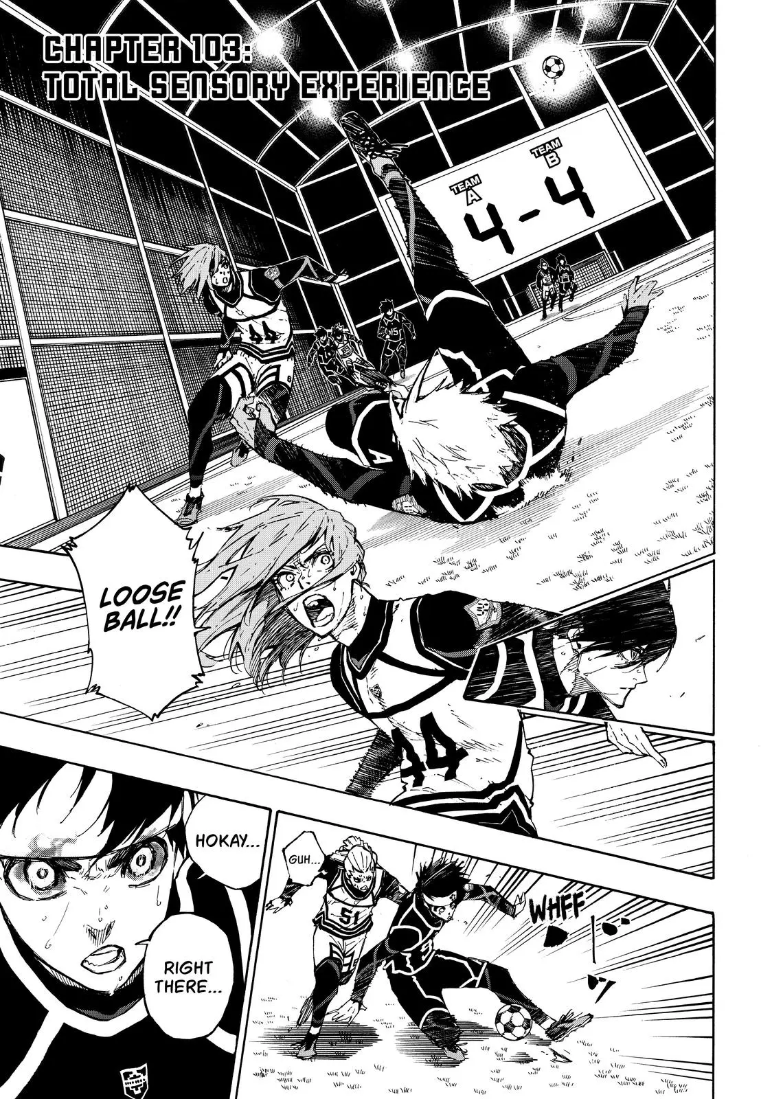 B Lock Manga, chapter 103, page 1