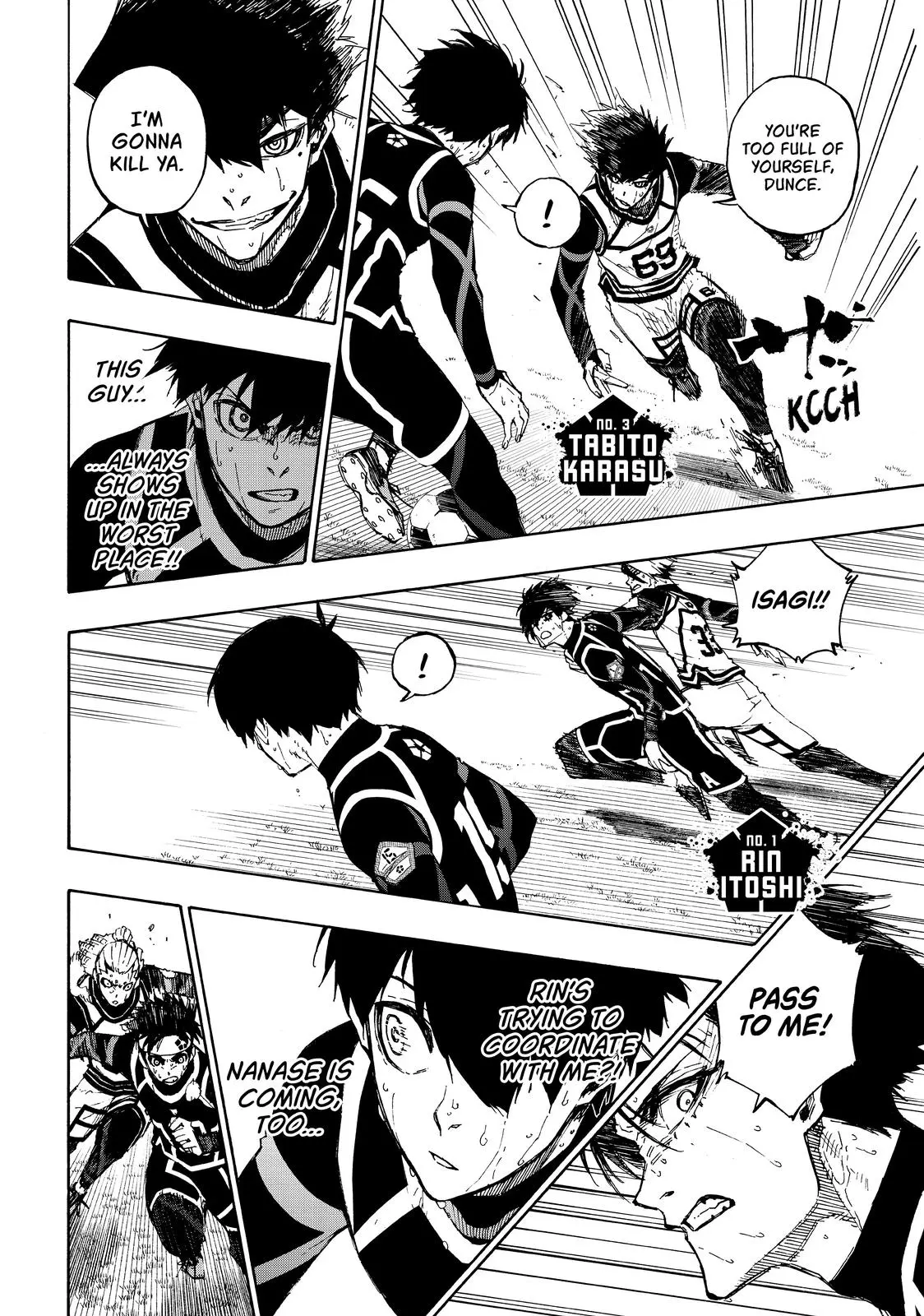 B Lock Manga, chapter 103, page 4