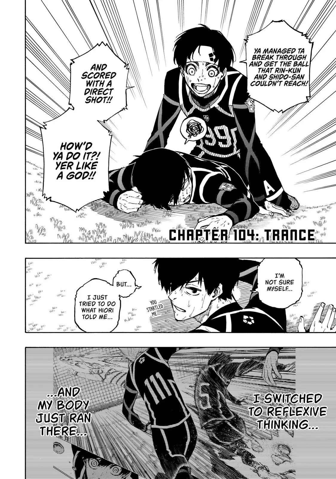 B Lock Manga, chapter 104, page 8