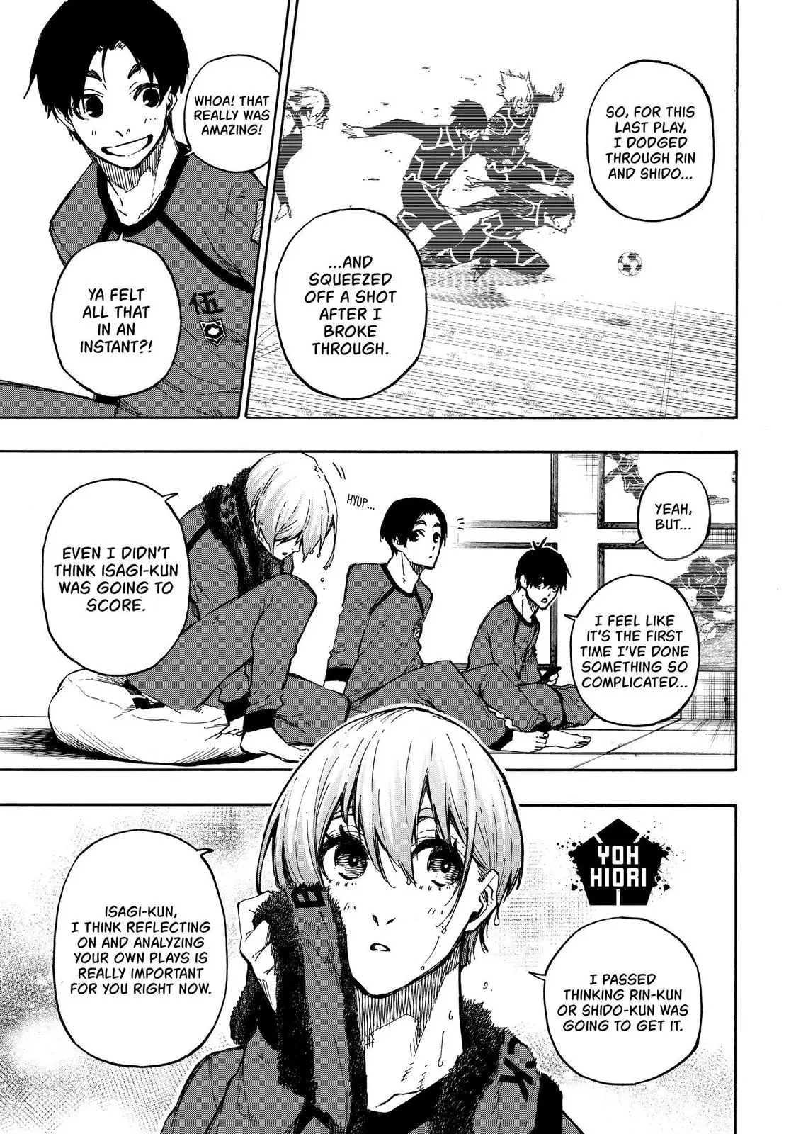 B Lock Manga, chapter 104, page 15