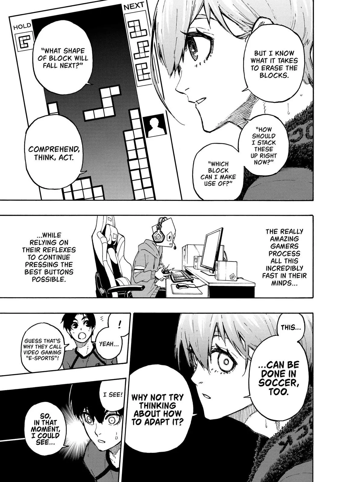 B Lock Manga, chapter 104, page 17