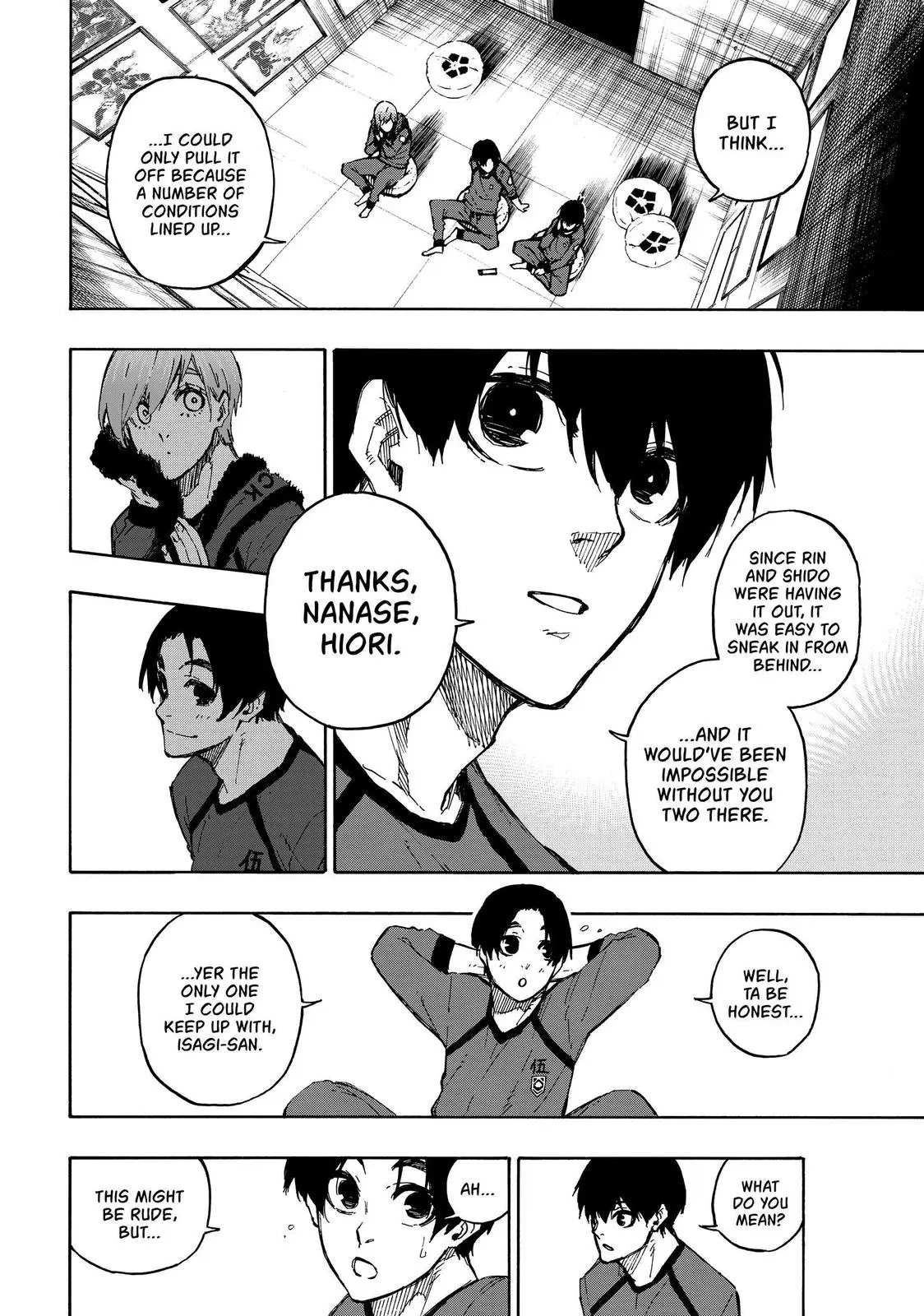 B Lock Manga, chapter 104, page 20