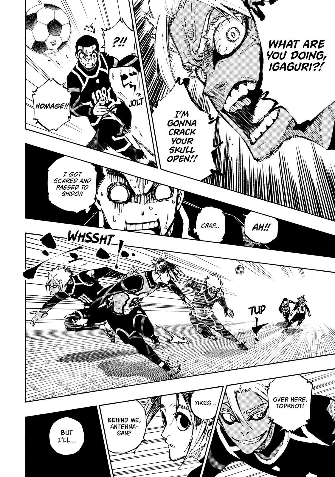 B Lock Manga, chapter 105, page 8